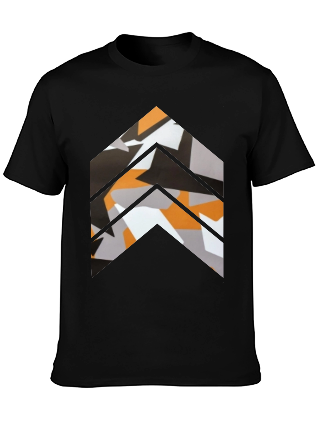 Abstract Arrow Graphic Print T-Shirt