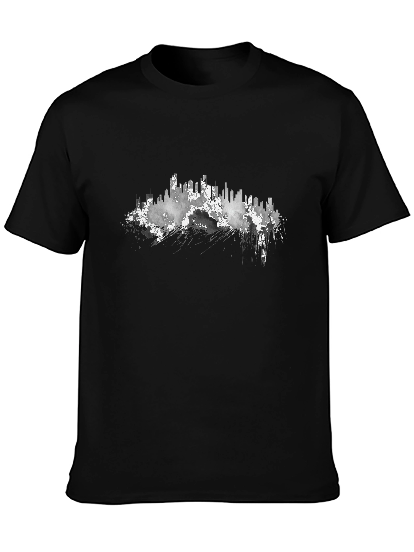 Abstract Cityscape Graphic Tee