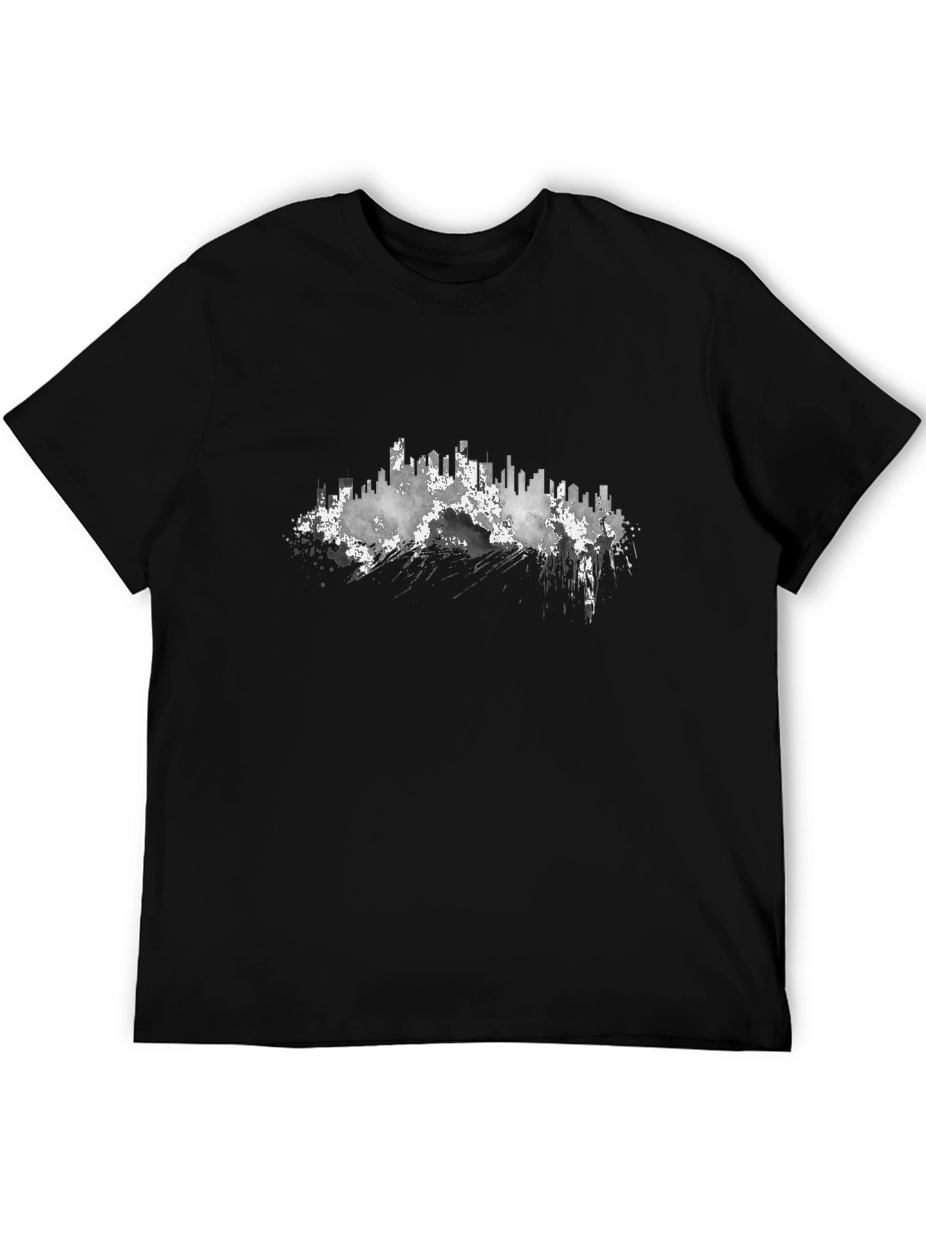Abstract Cityscape Graphic Tee