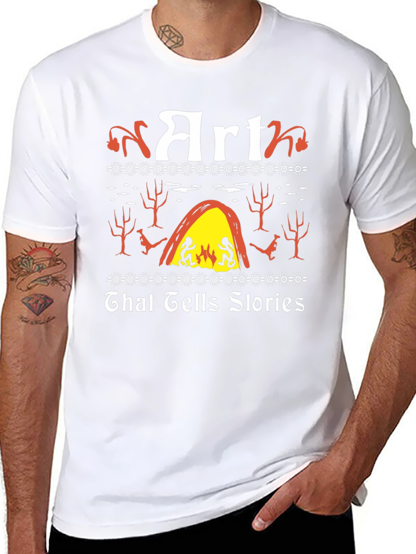 Art That Tells Stories Graphic Tee