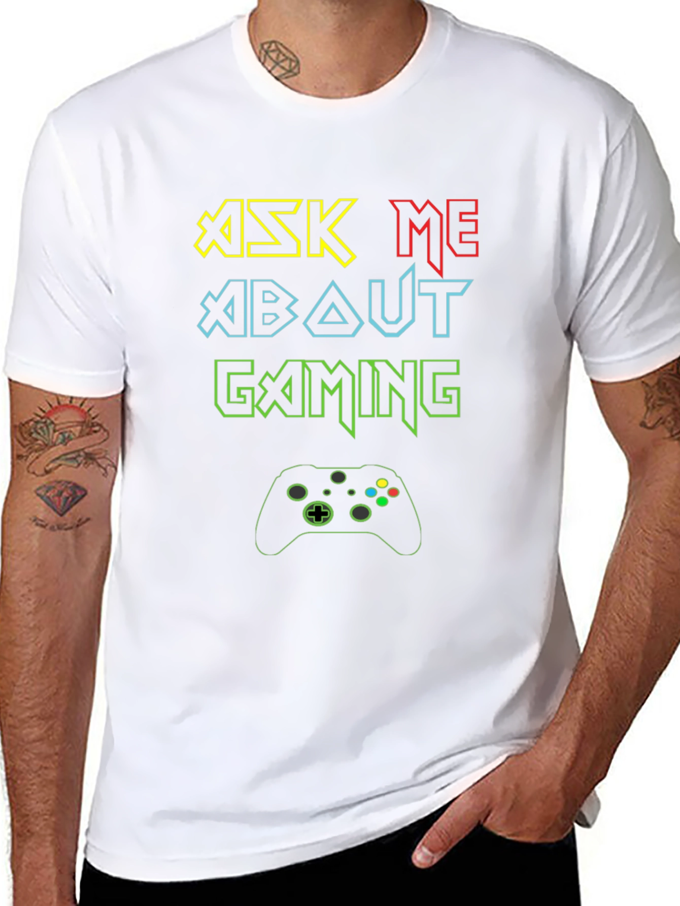 Ask Me About Gaming T-Shirt