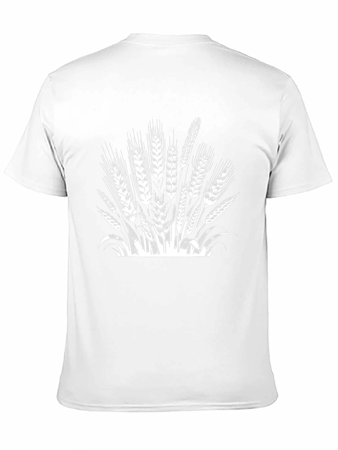 Wheat Graphic Tee - Black Casual Fit