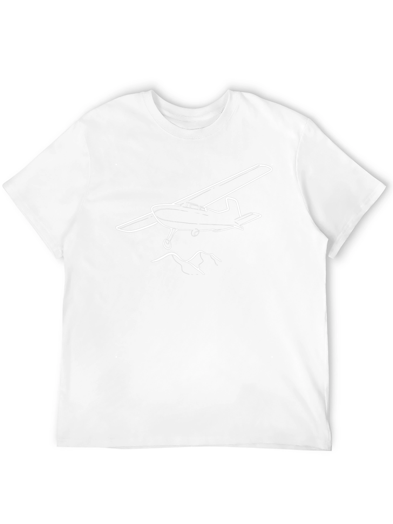 Airplane Graphic Tee - Fly High in Style