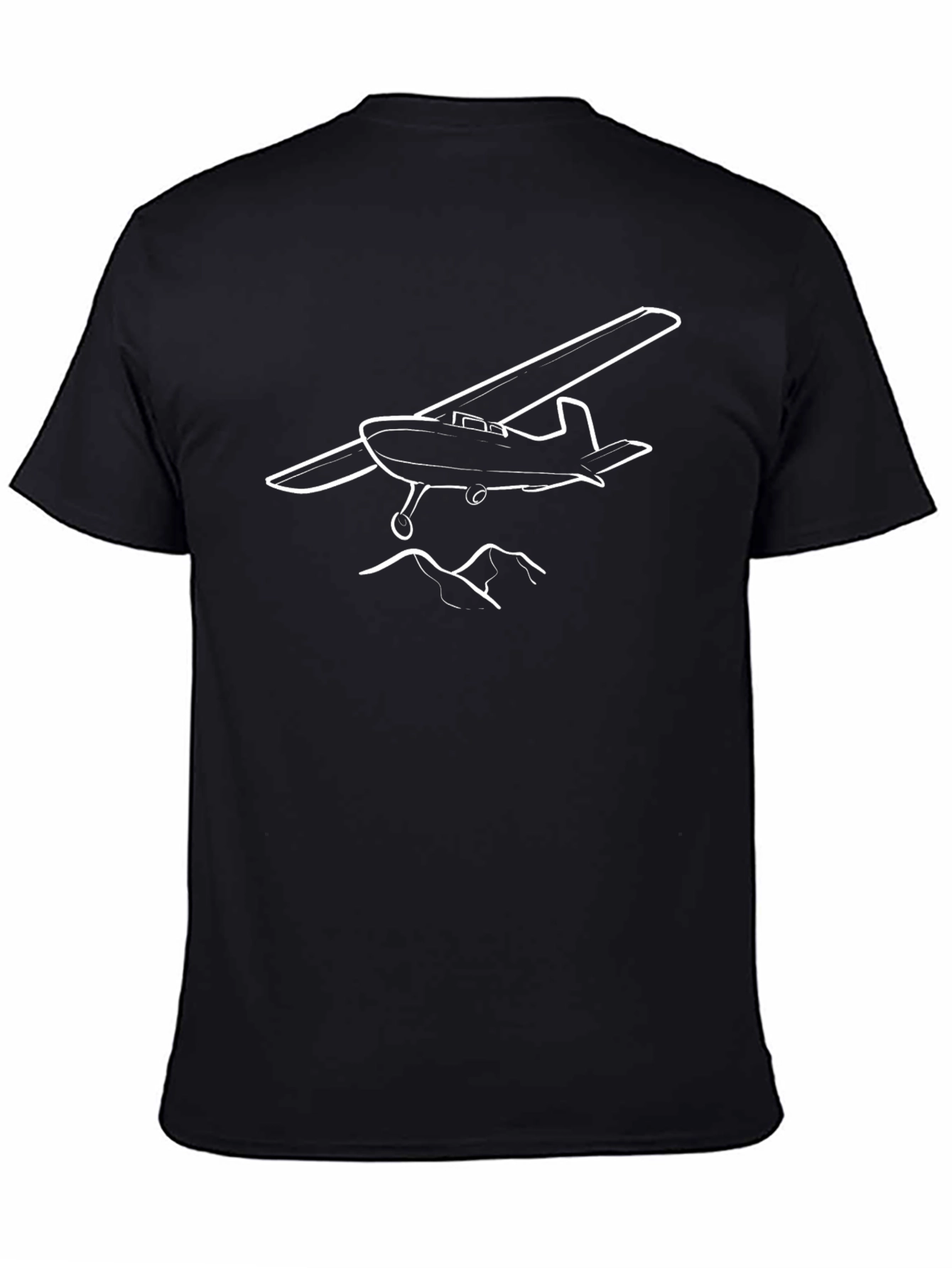 Airplane Graphic Tee - Fly High in Style