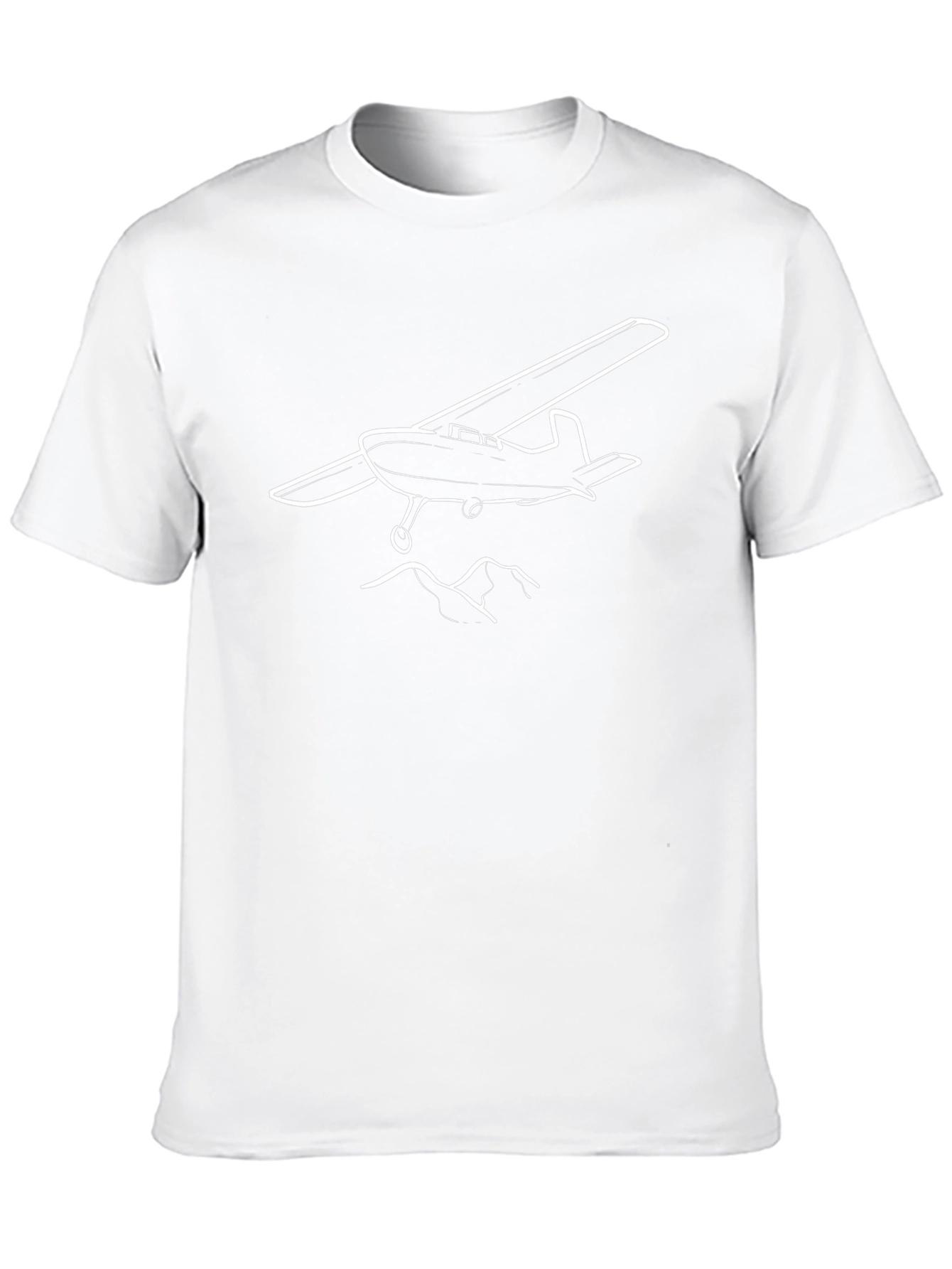 Airplane Graphic Tee - Fly High in Style