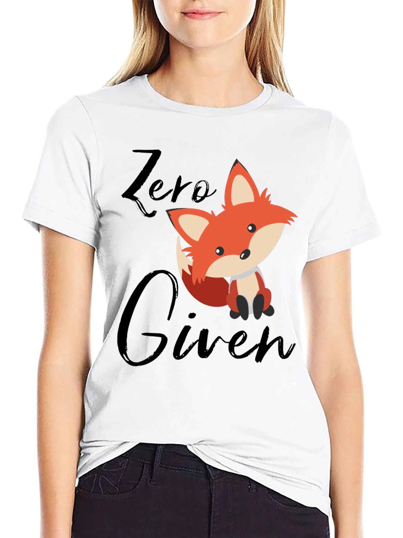 Zero Fox Given T-Shirt - Funny Novelty Tee