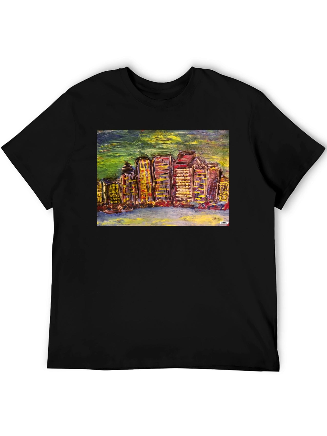 Abstract Cityscape T-Shirt