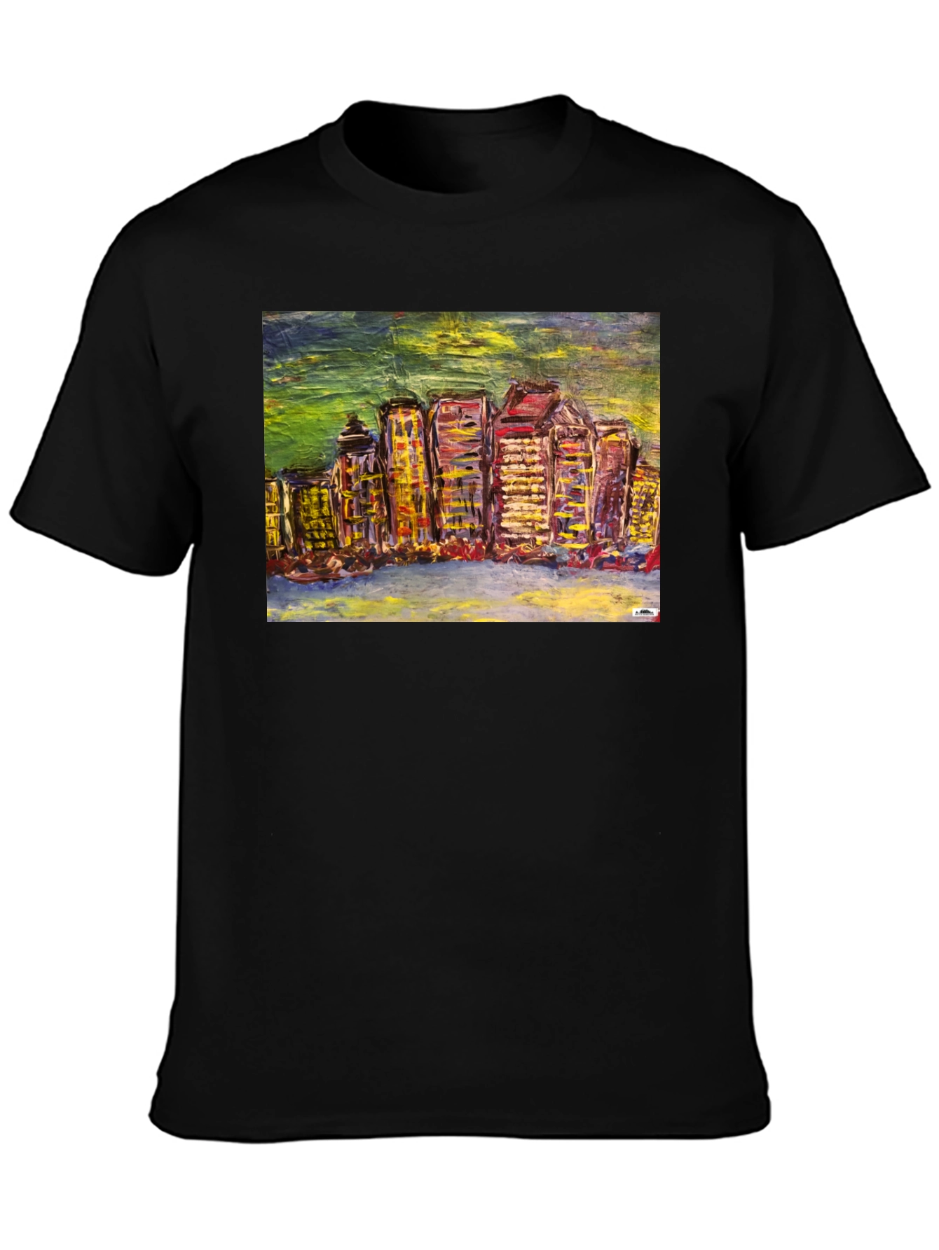 Abstract Cityscape T-Shirt