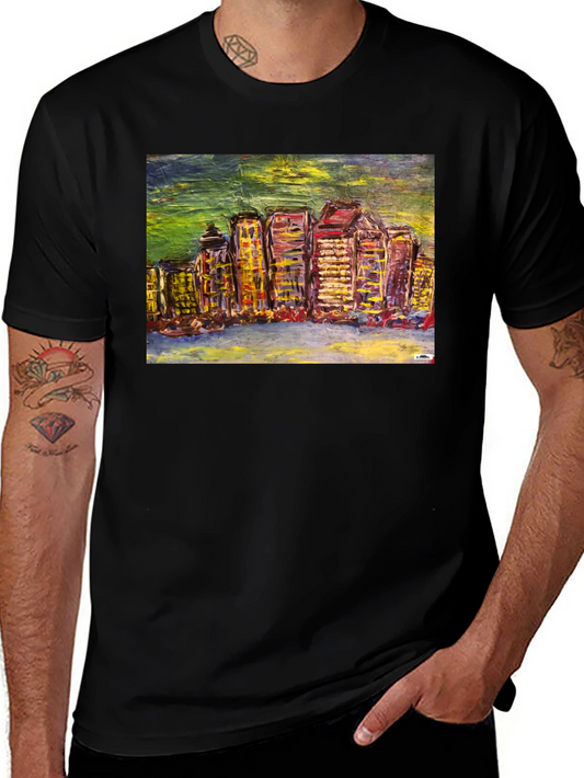 Abstract Cityscape T-Shirt