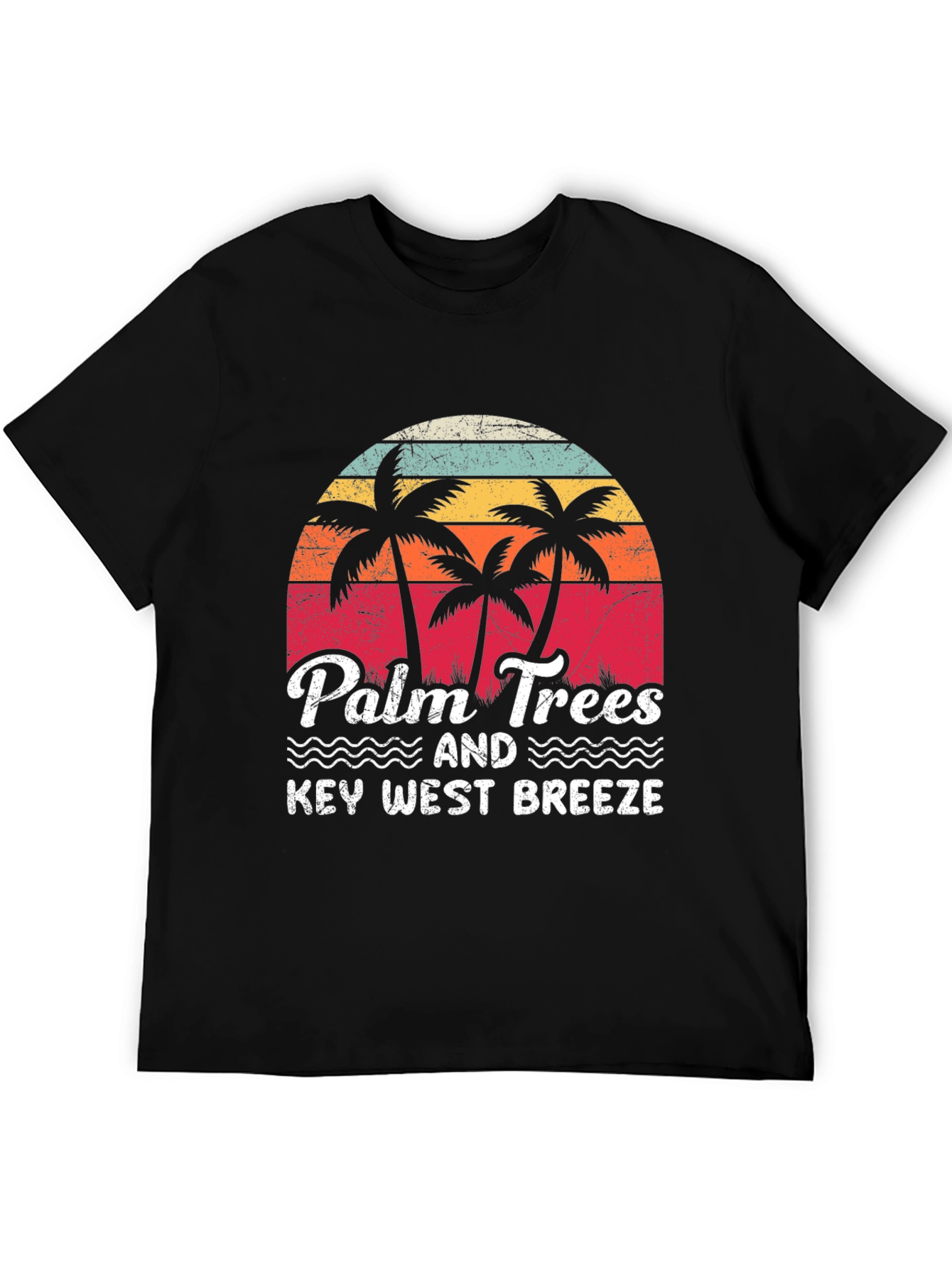 Palm Trees & Key West Breeze Graphic Tee