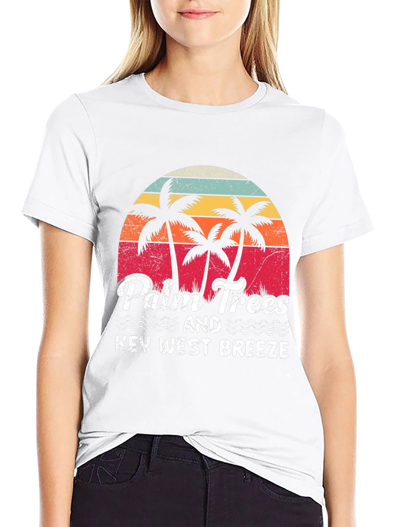 Palm Trees & Key West Breeze Graphic Tee