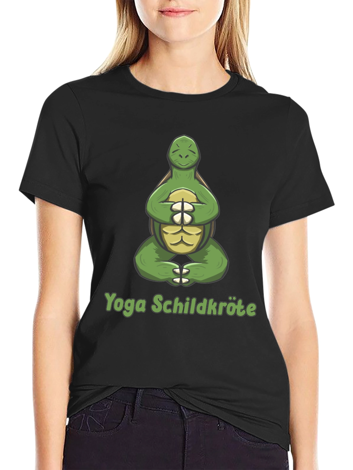 Yoga Turtle T-Shirt - Meditating Tortoise Tee