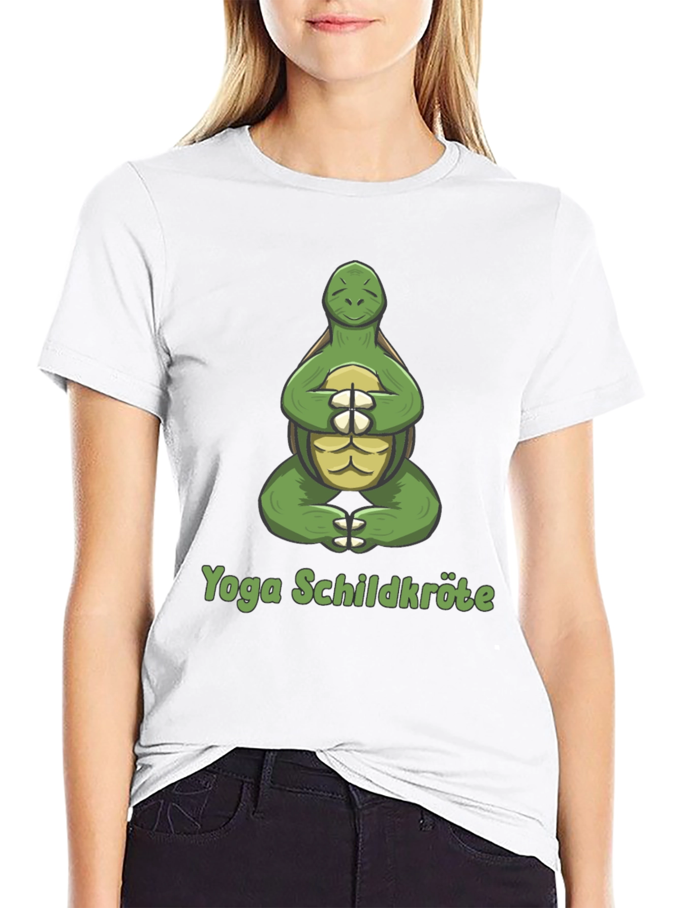 Yoga Turtle T-Shirt - Meditating Tortoise Tee