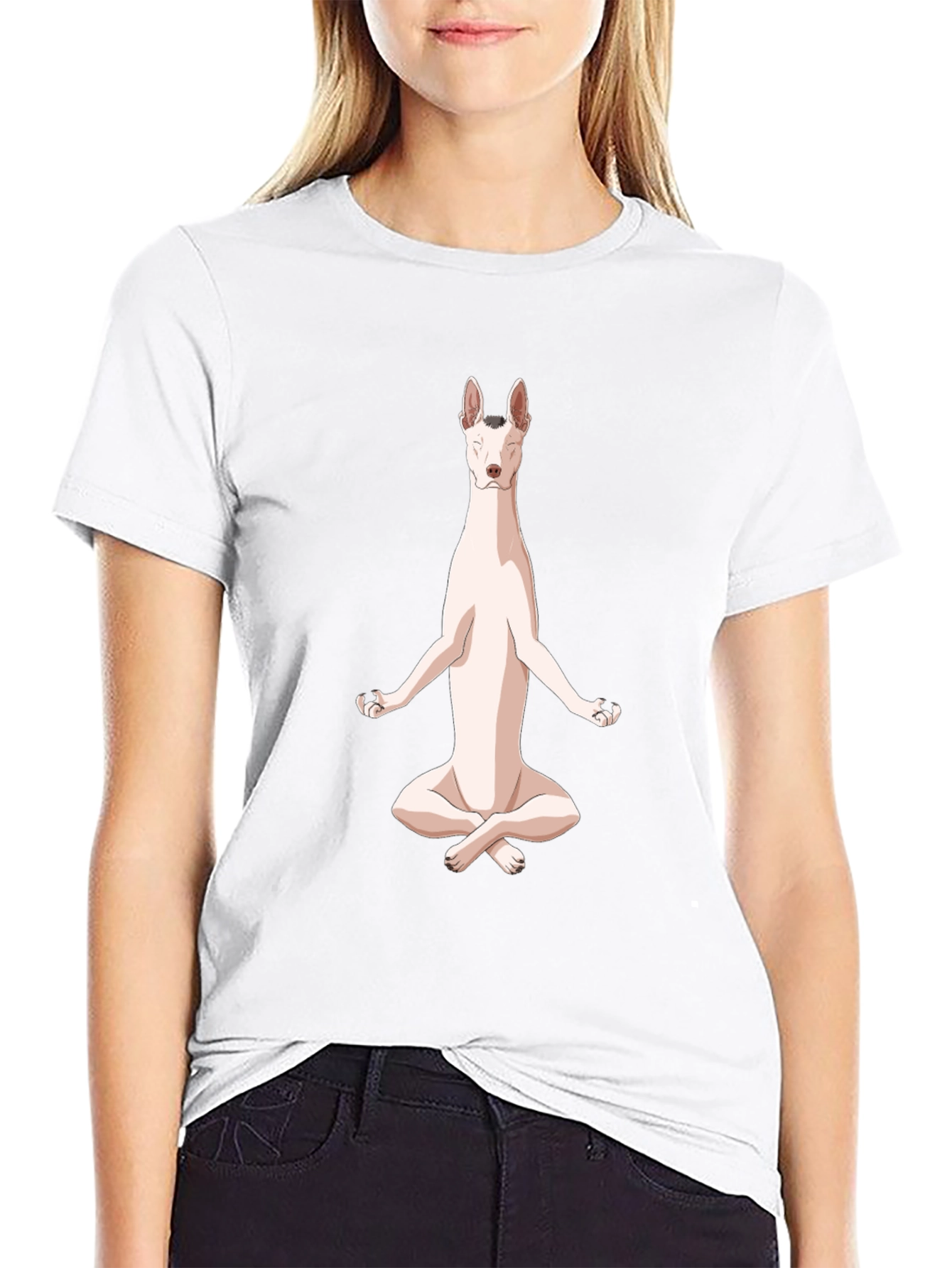Yoga Dog T-Shirt - Meditating Canine Tee