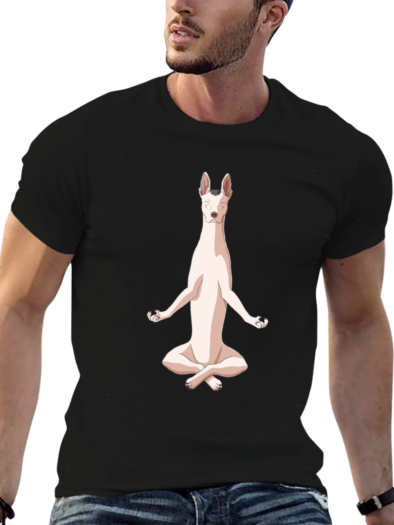 Yoga Dog T-Shirt - Meditating Canine Tee