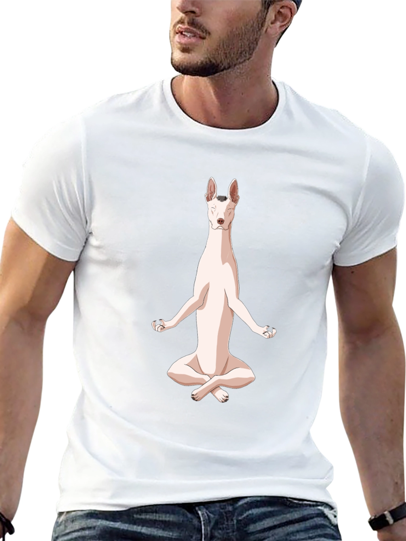 Yoga Dog T-Shirt - Meditating Canine Tee
