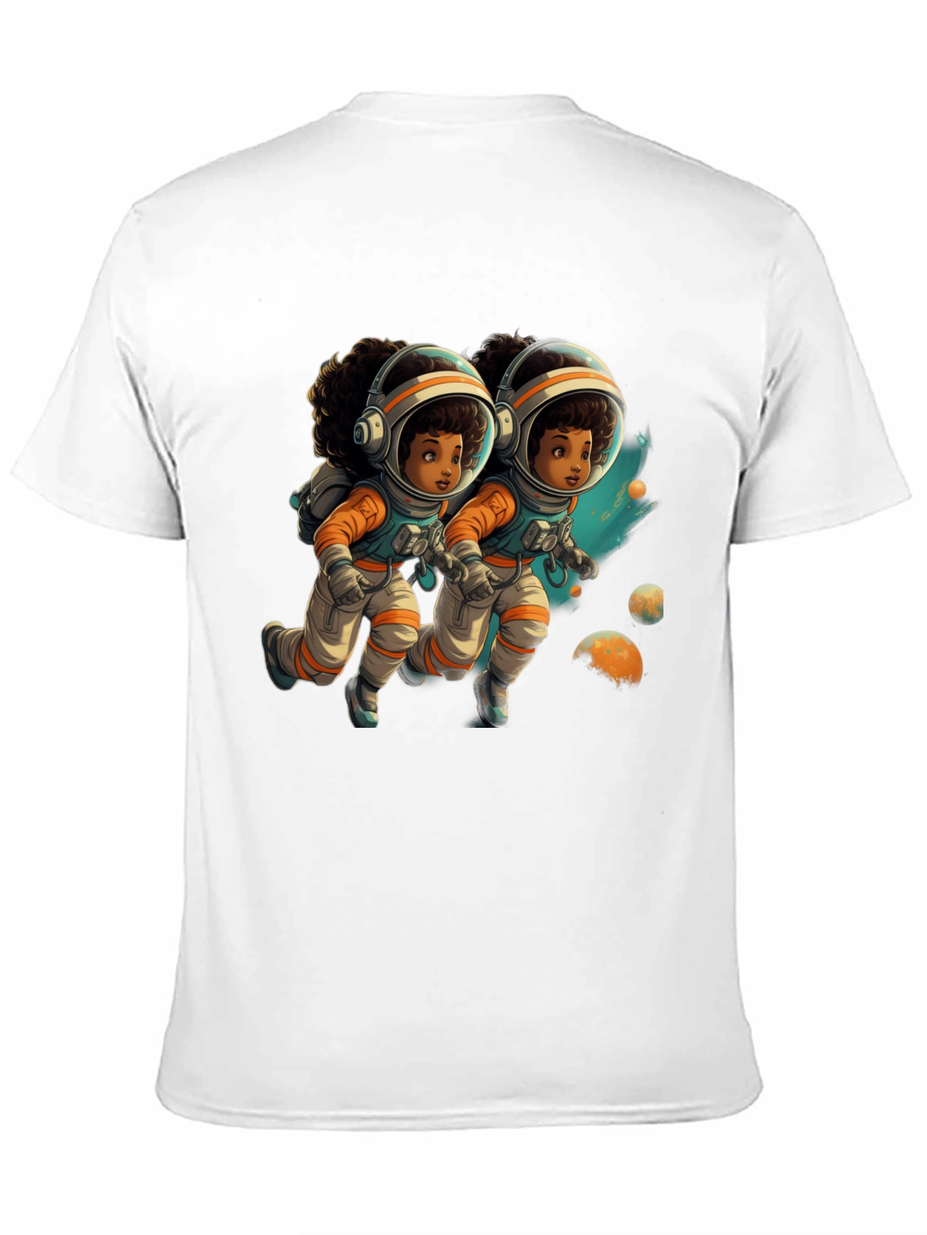 Astronaut Duo Graphic T-Shirt