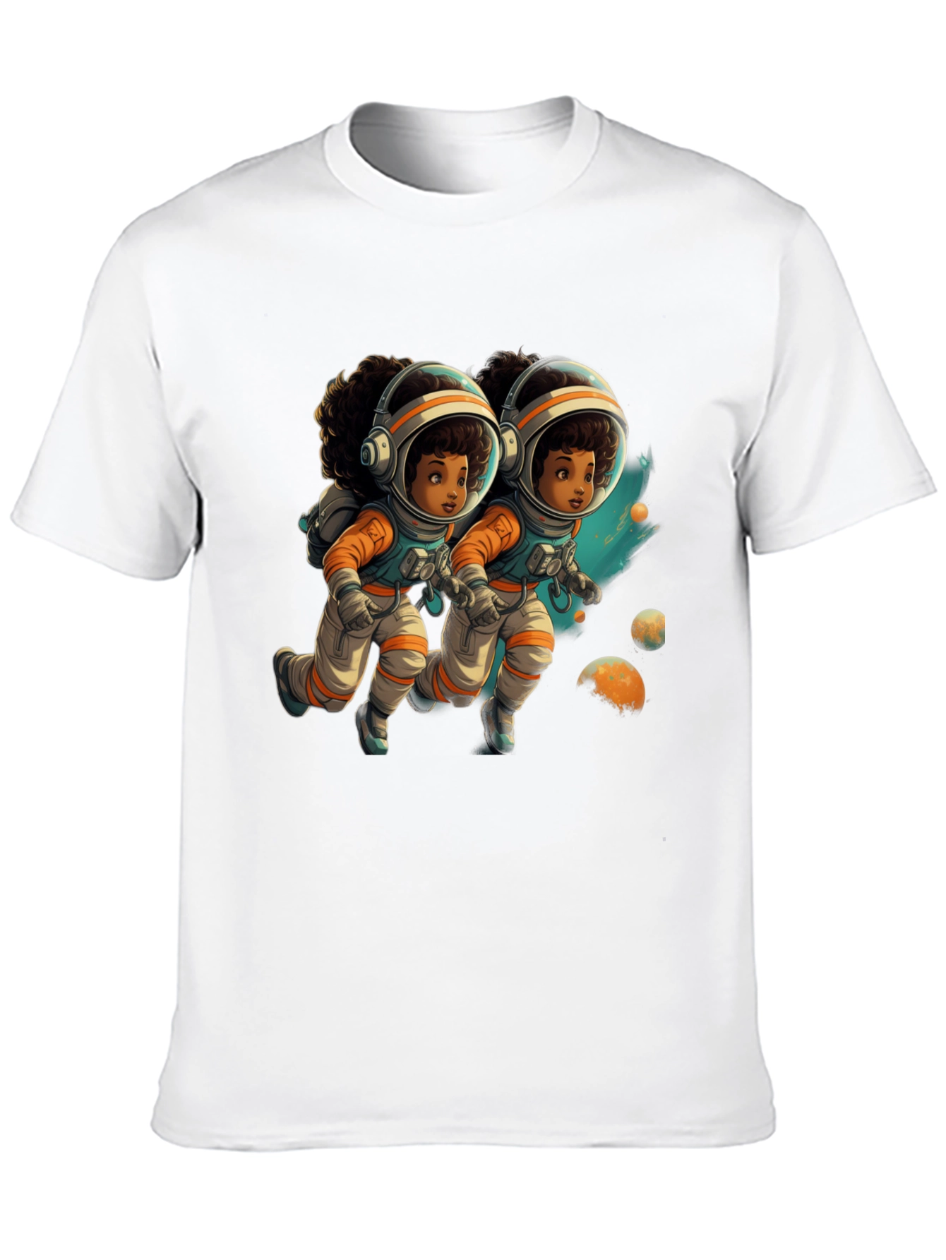 Astronaut Duo Graphic T-Shirt