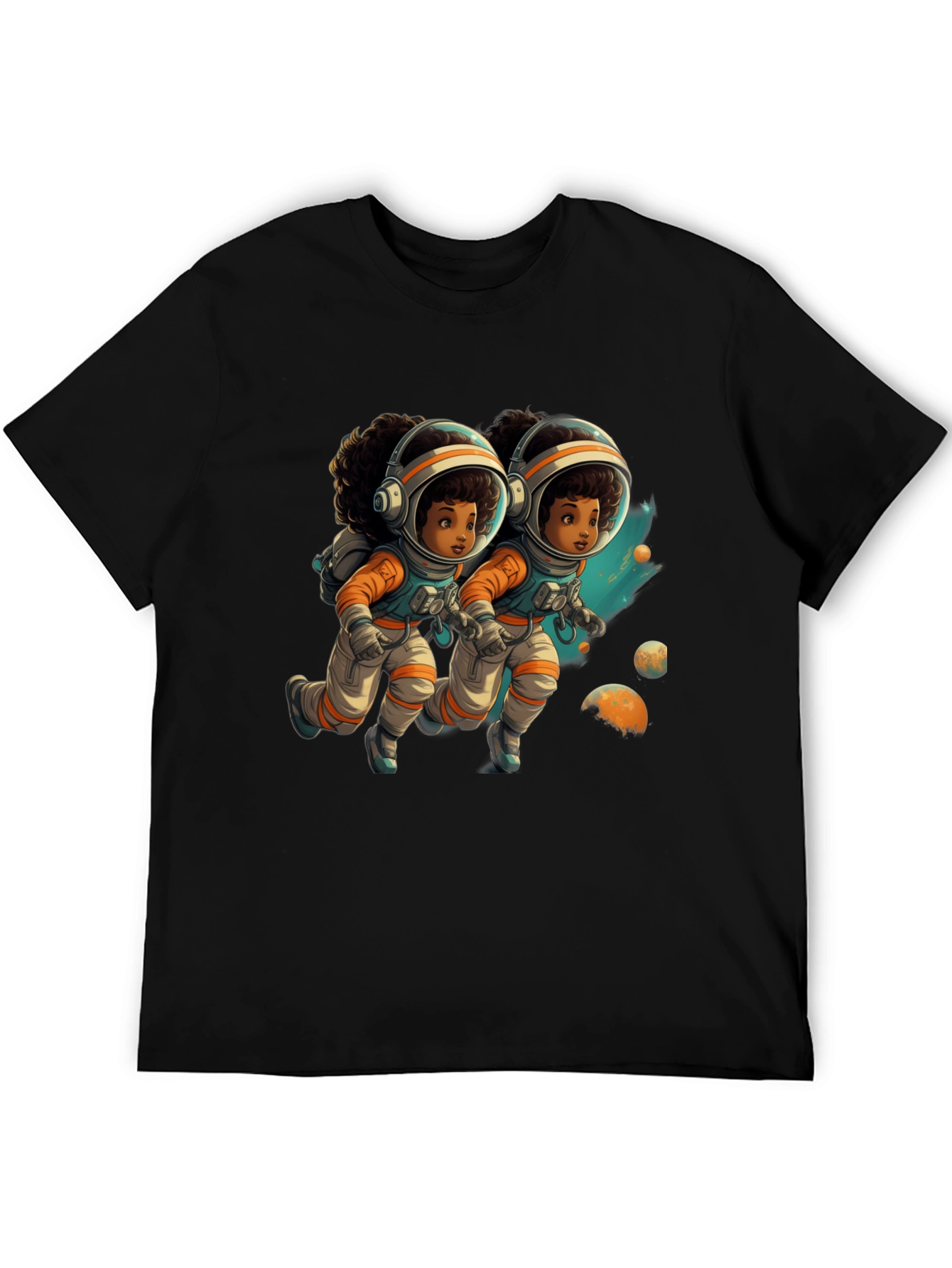 Astronaut Duo Graphic T-Shirt