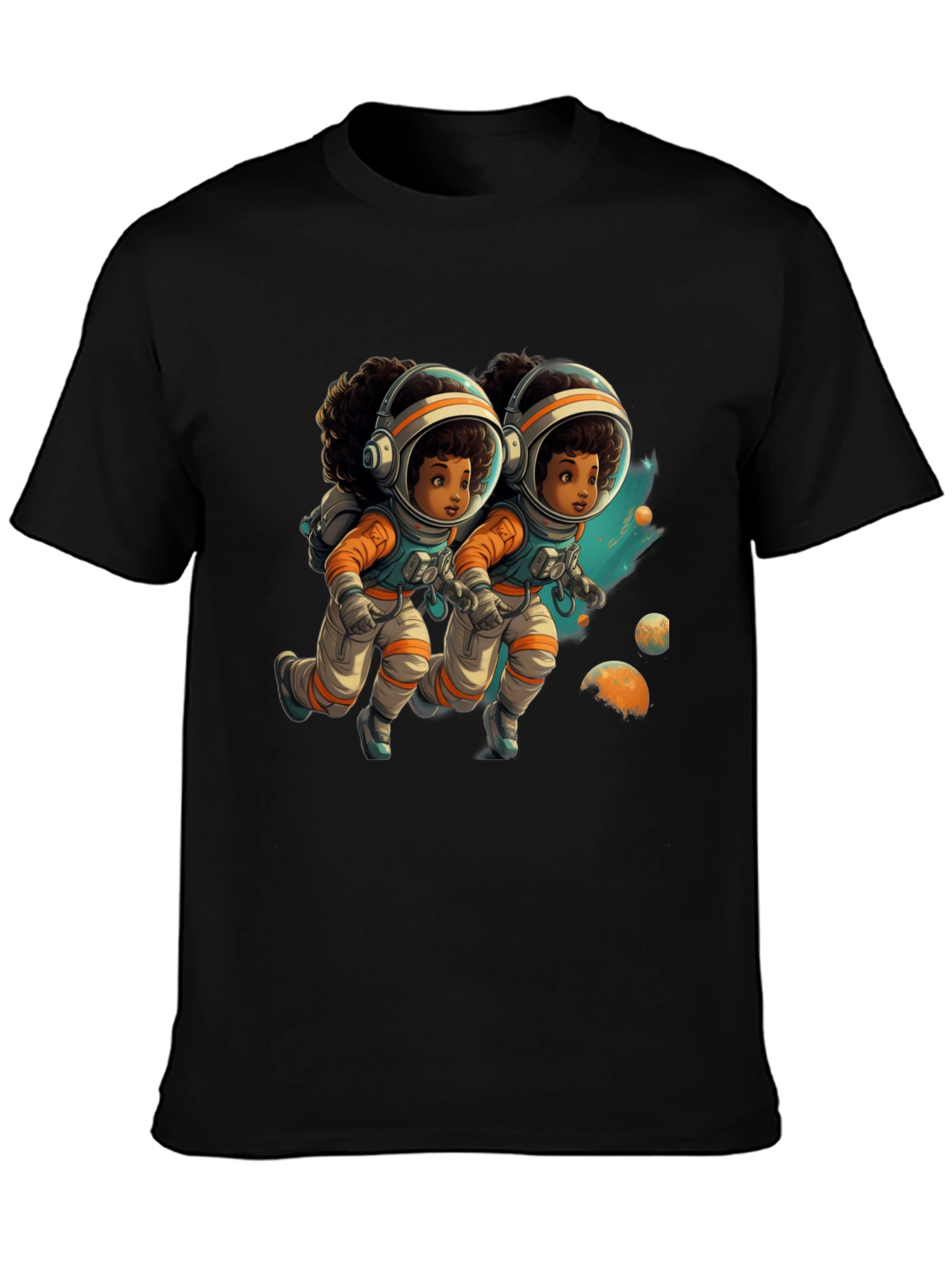 Astronaut Duo Graphic T-Shirt