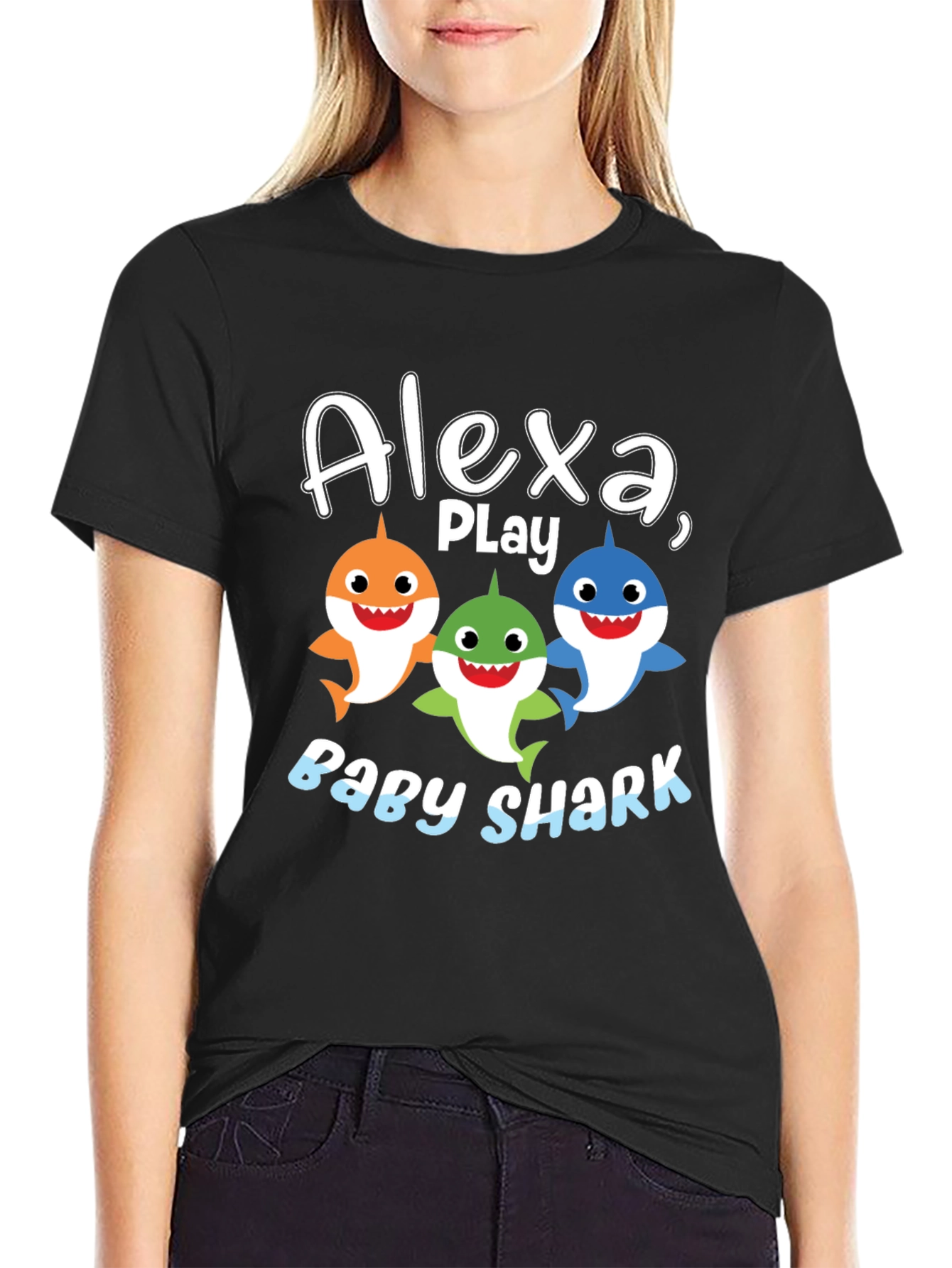 Alexa Play Baby Shark T-Shirt