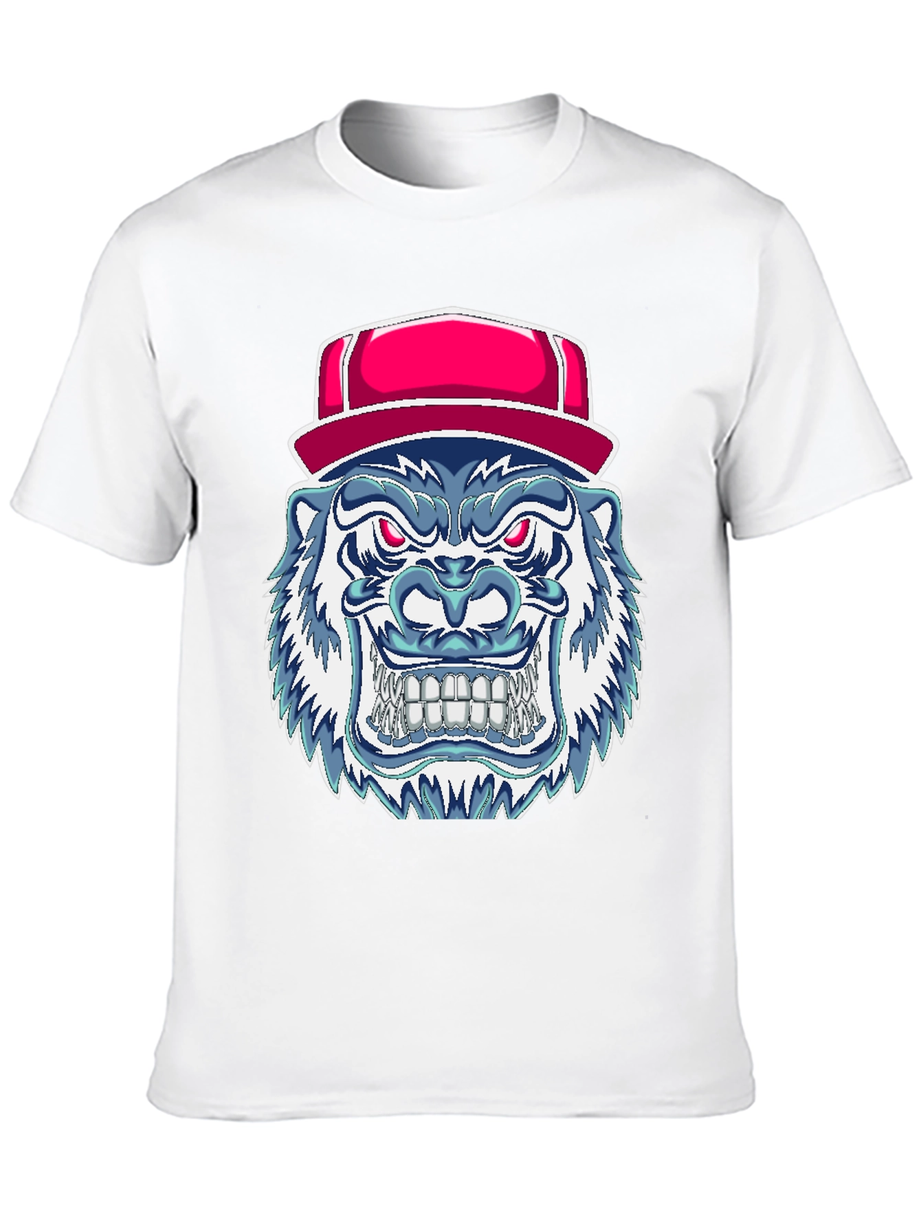Angry Cartoon Gorilla Graphic Tee