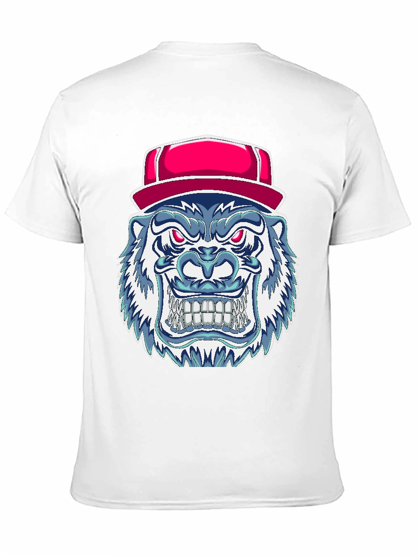 Angry Cartoon Gorilla Graphic Tee