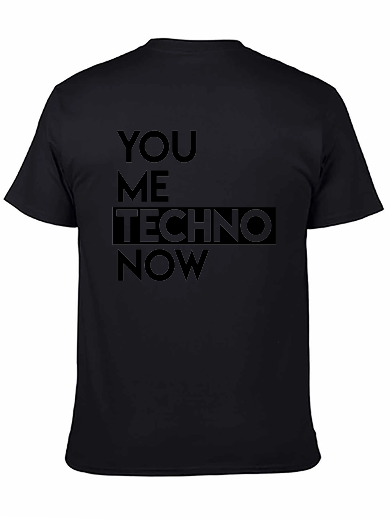 You Me Techno Now Graphic Tee
