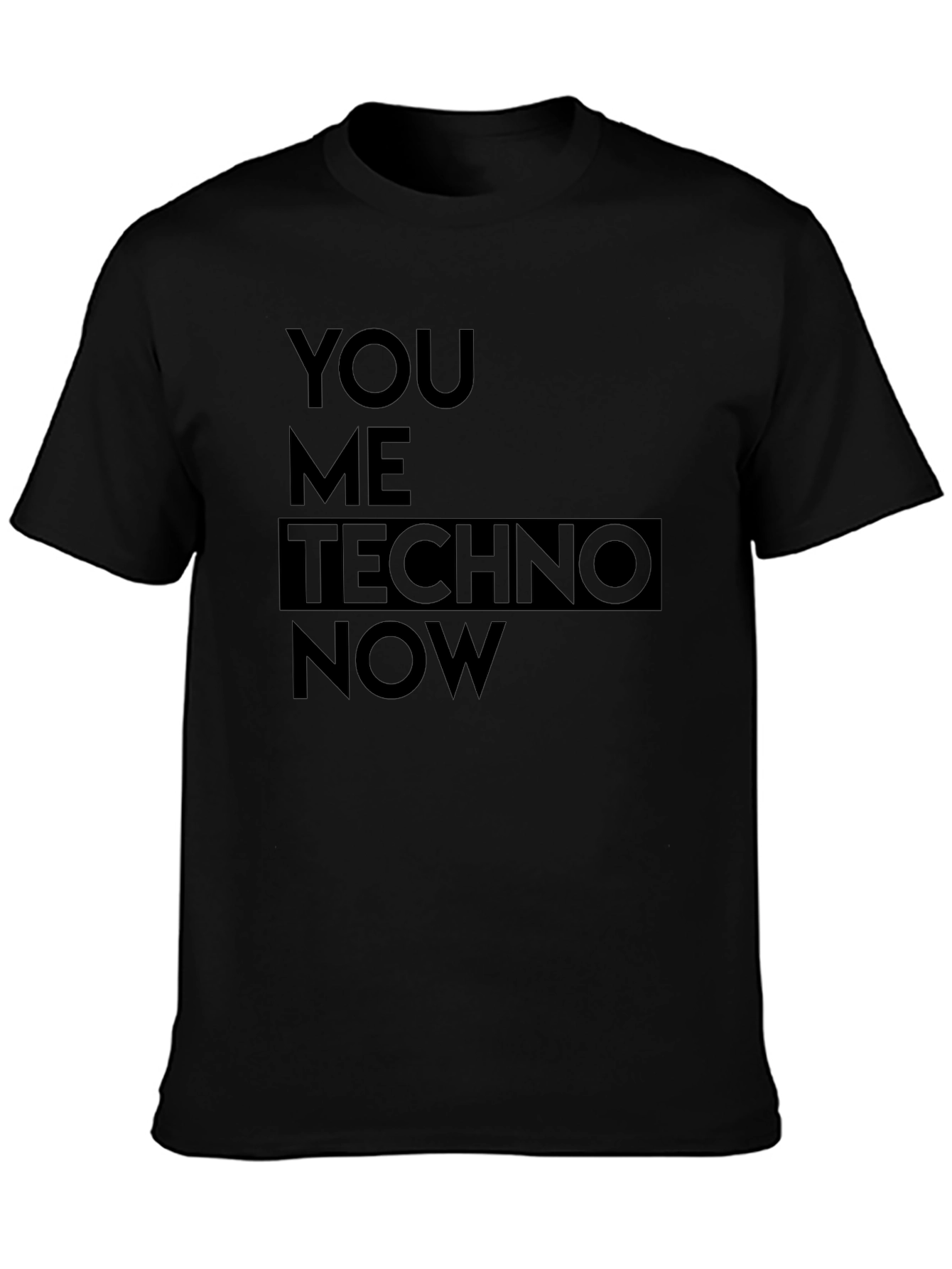 You Me Techno Now Graphic Tee