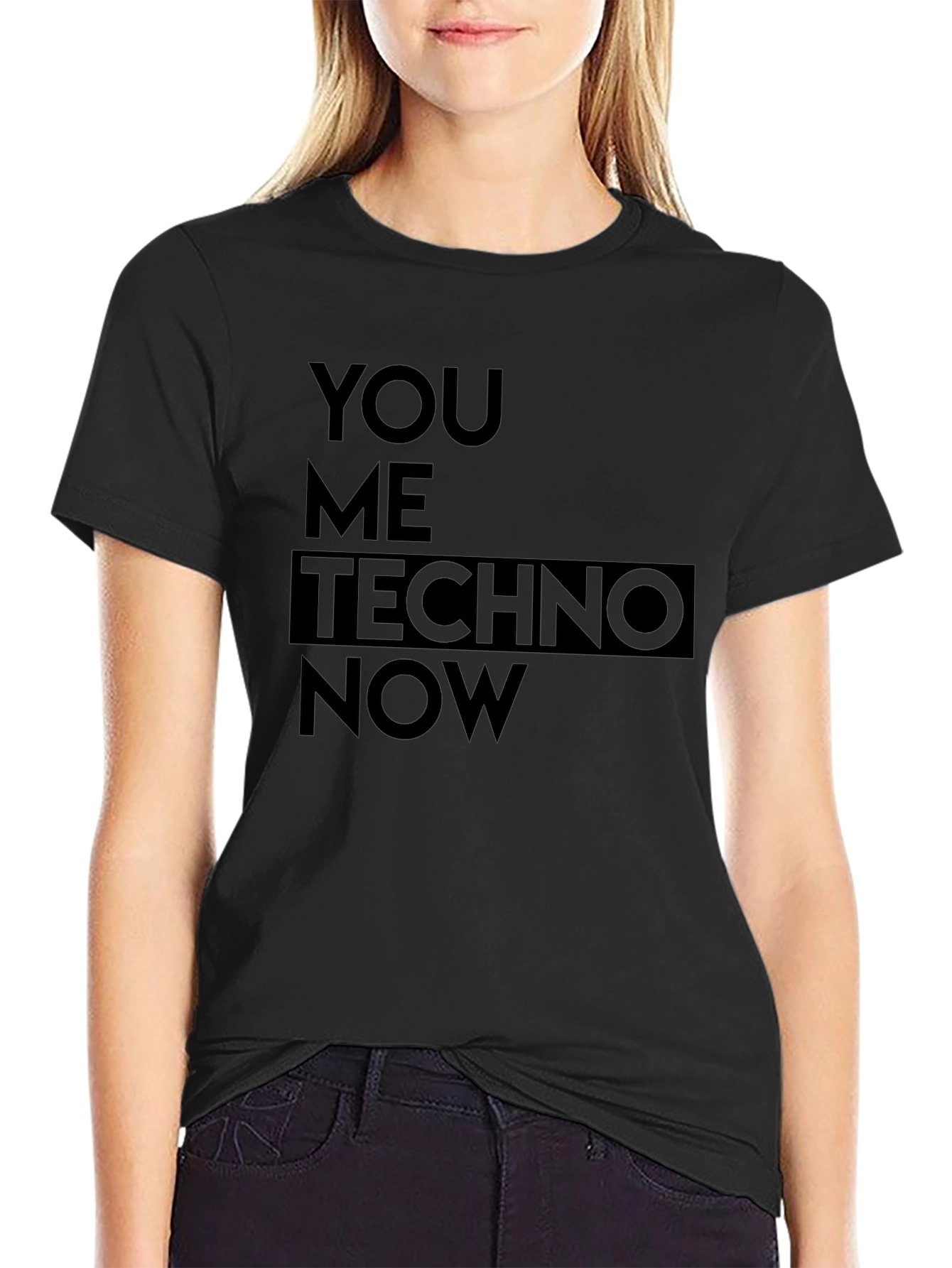 You Me Techno Now Graphic Tee