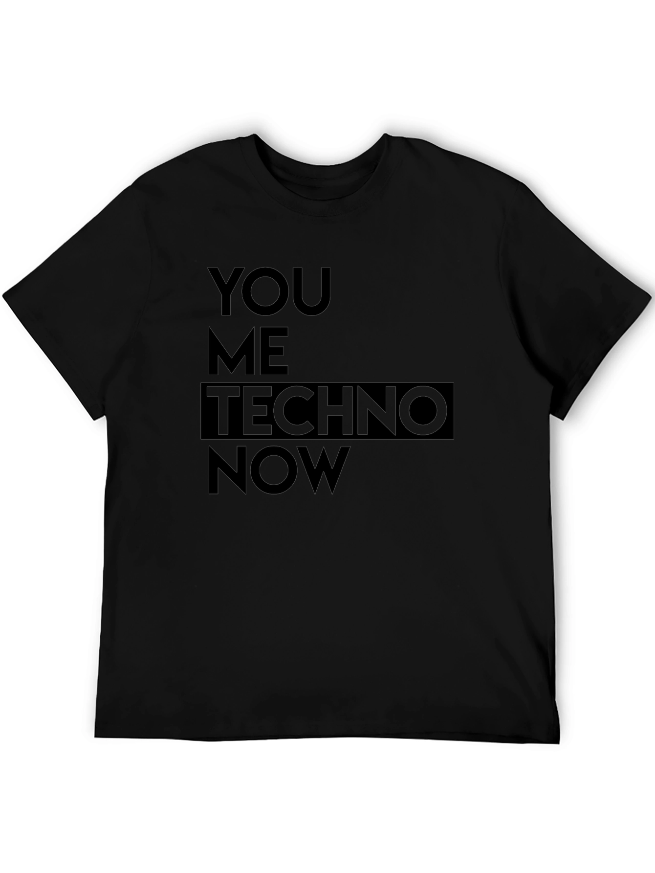 You Me Techno Now Graphic Tee