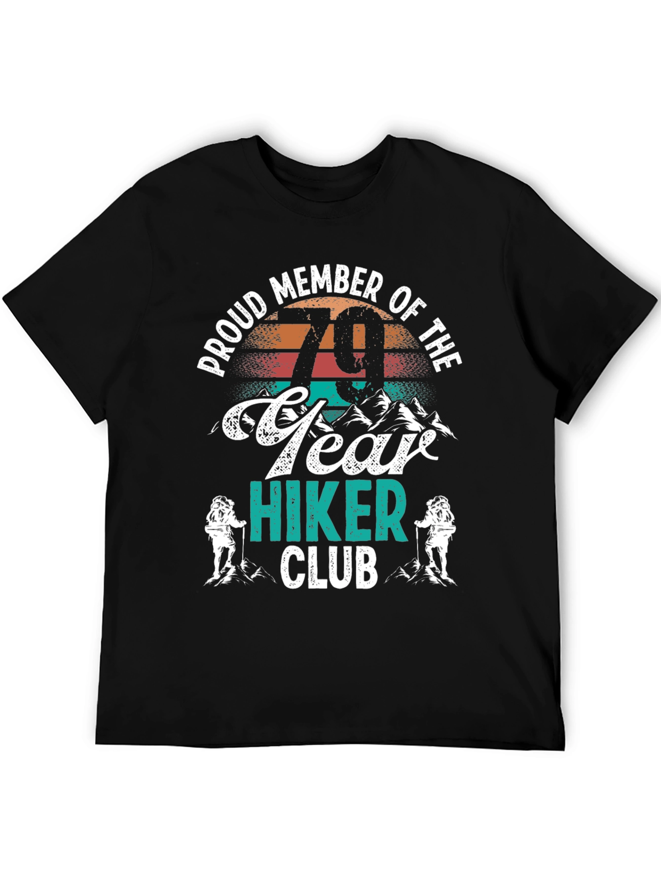 79 Year Hiker Club Graphic Tee
