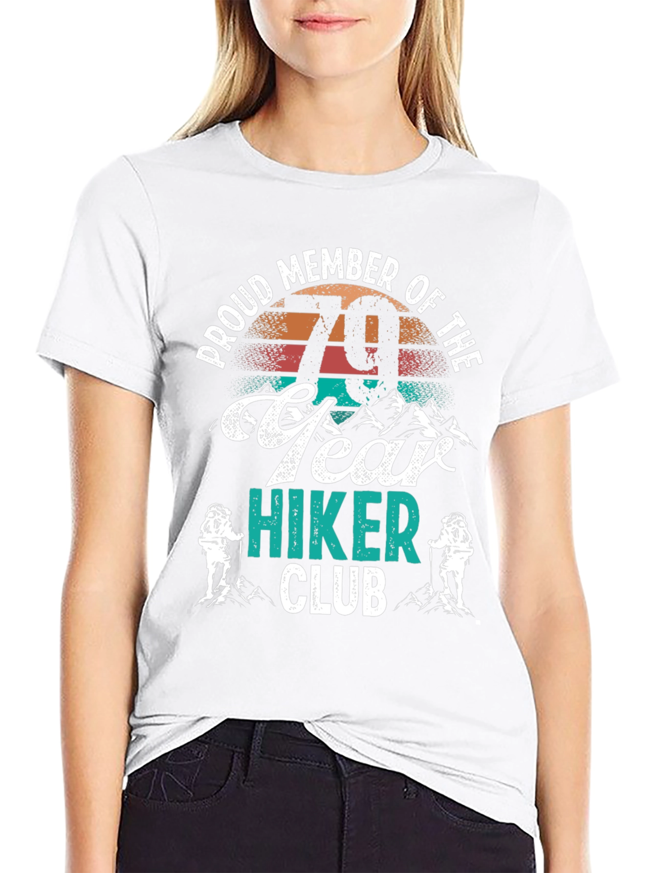 79 Year Hiker Club Graphic Tee