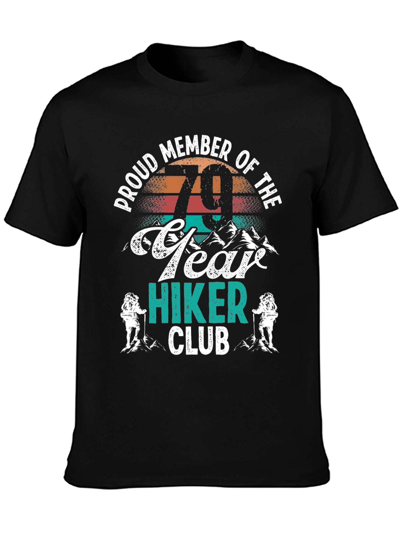 79 Year Hiker Club Graphic Tee