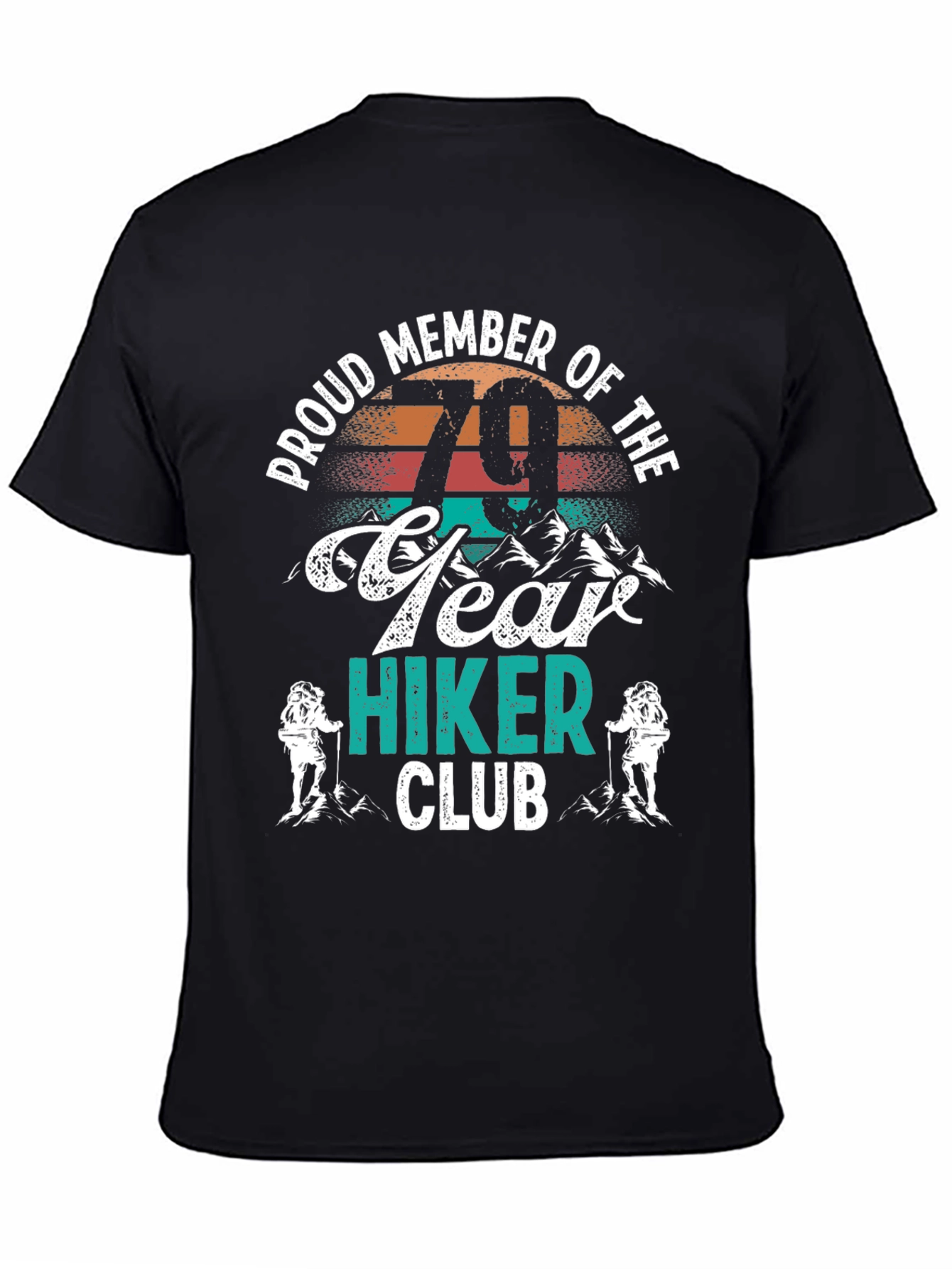 79 Year Hiker Club Graphic Tee
