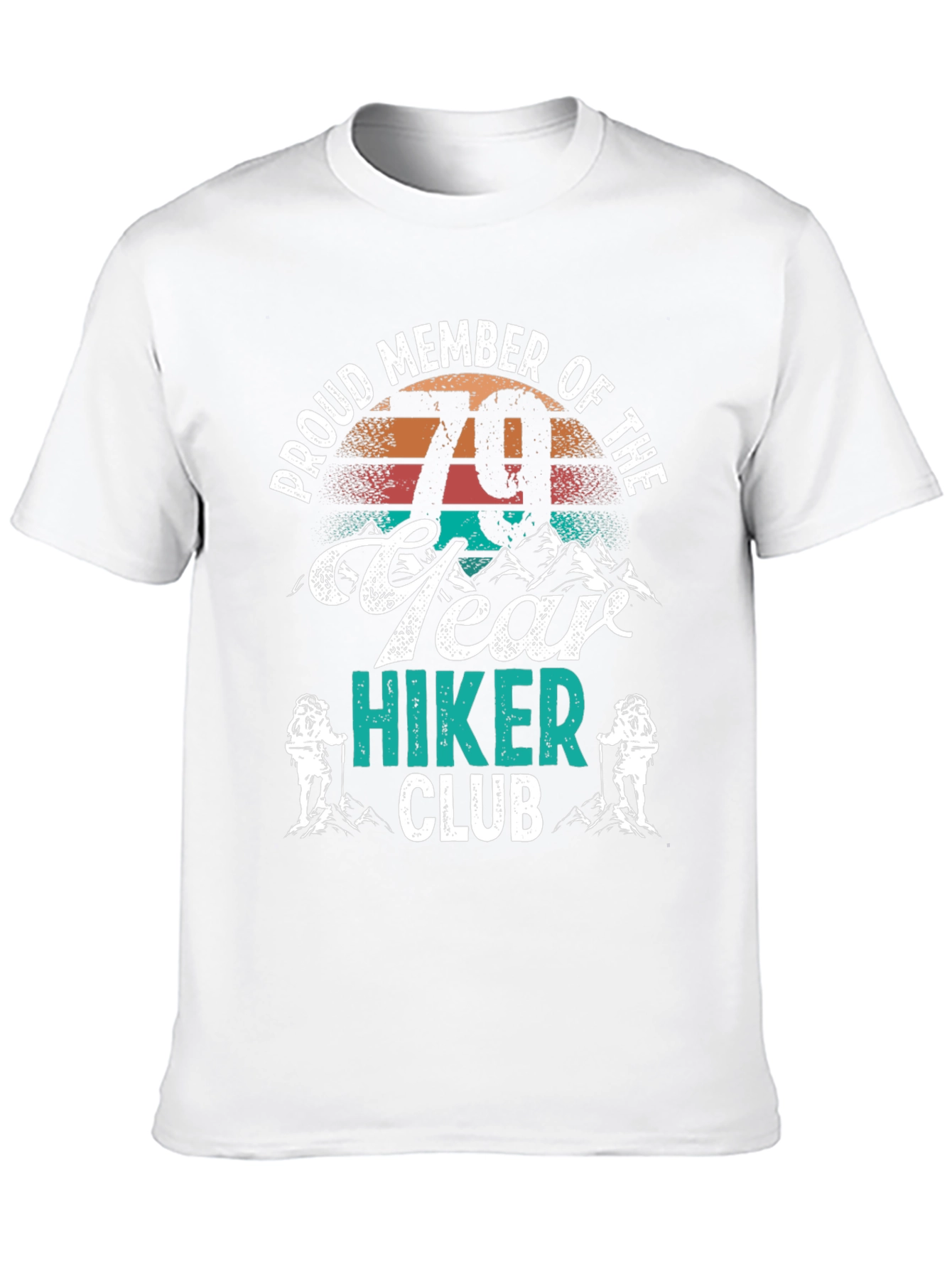 79 Year Hiker Club Graphic Tee