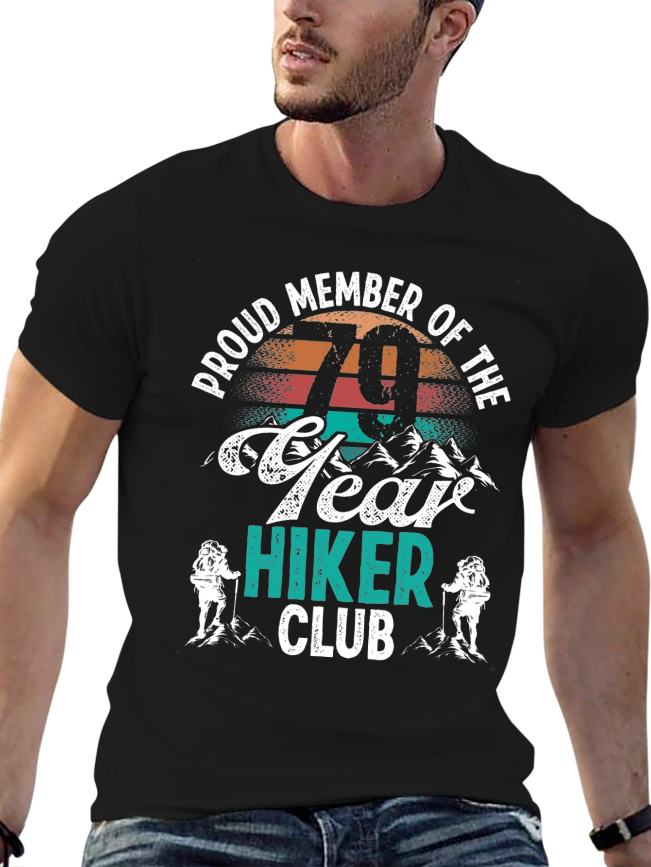 79 Year Hiker Club Graphic Tee