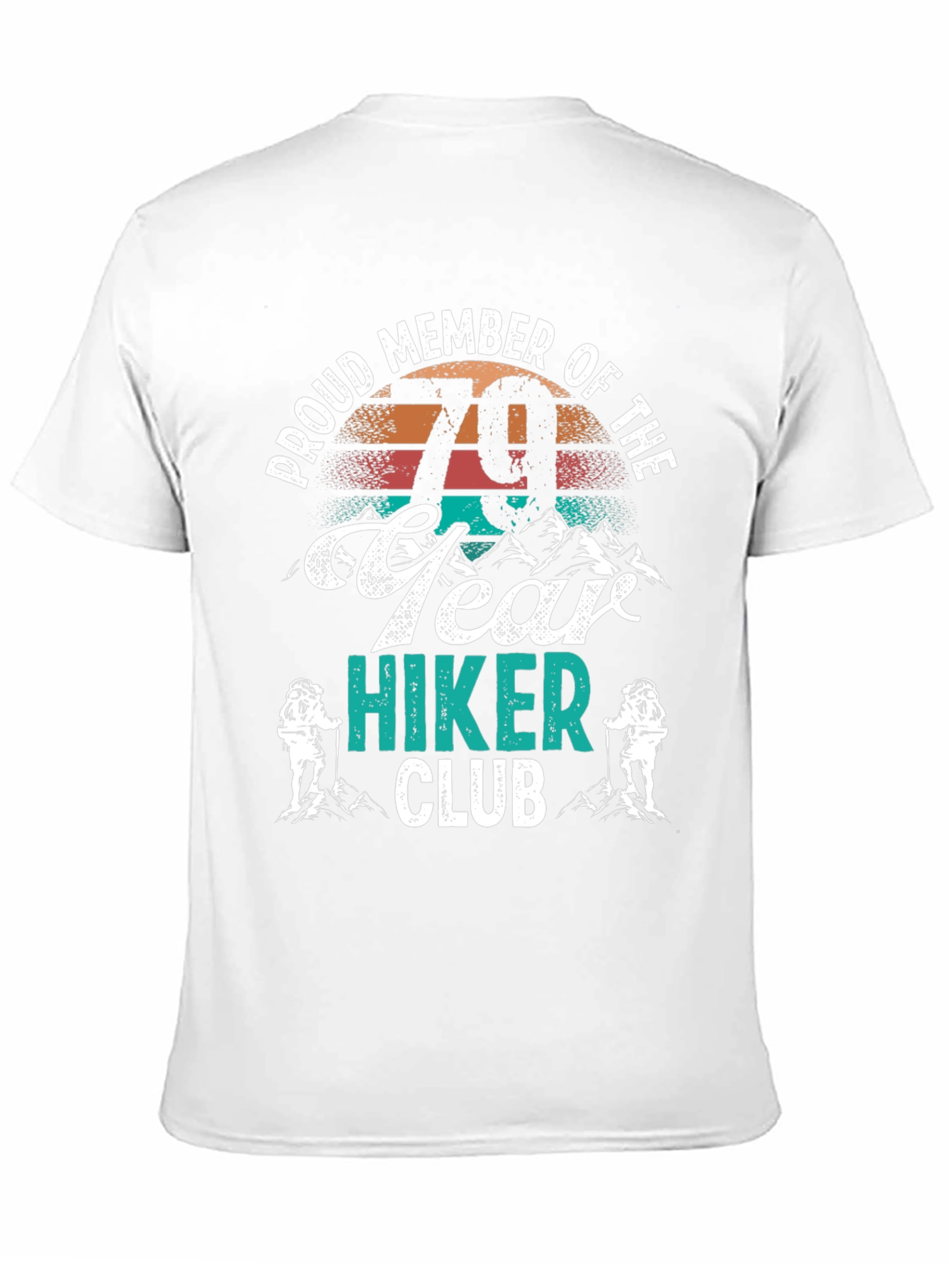79 Year Hiker Club Graphic Tee