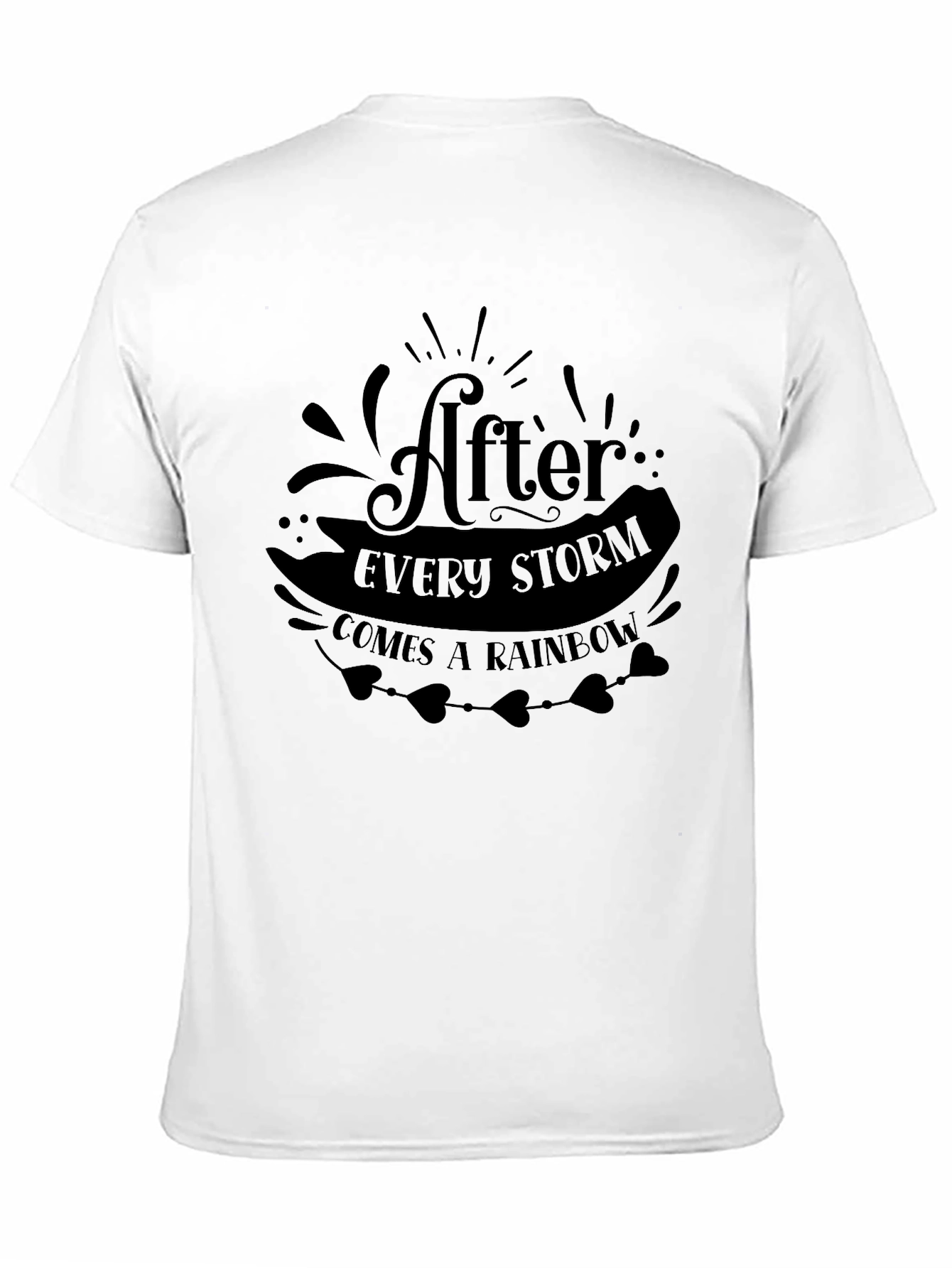 After Every Storm Black Graphic Tee