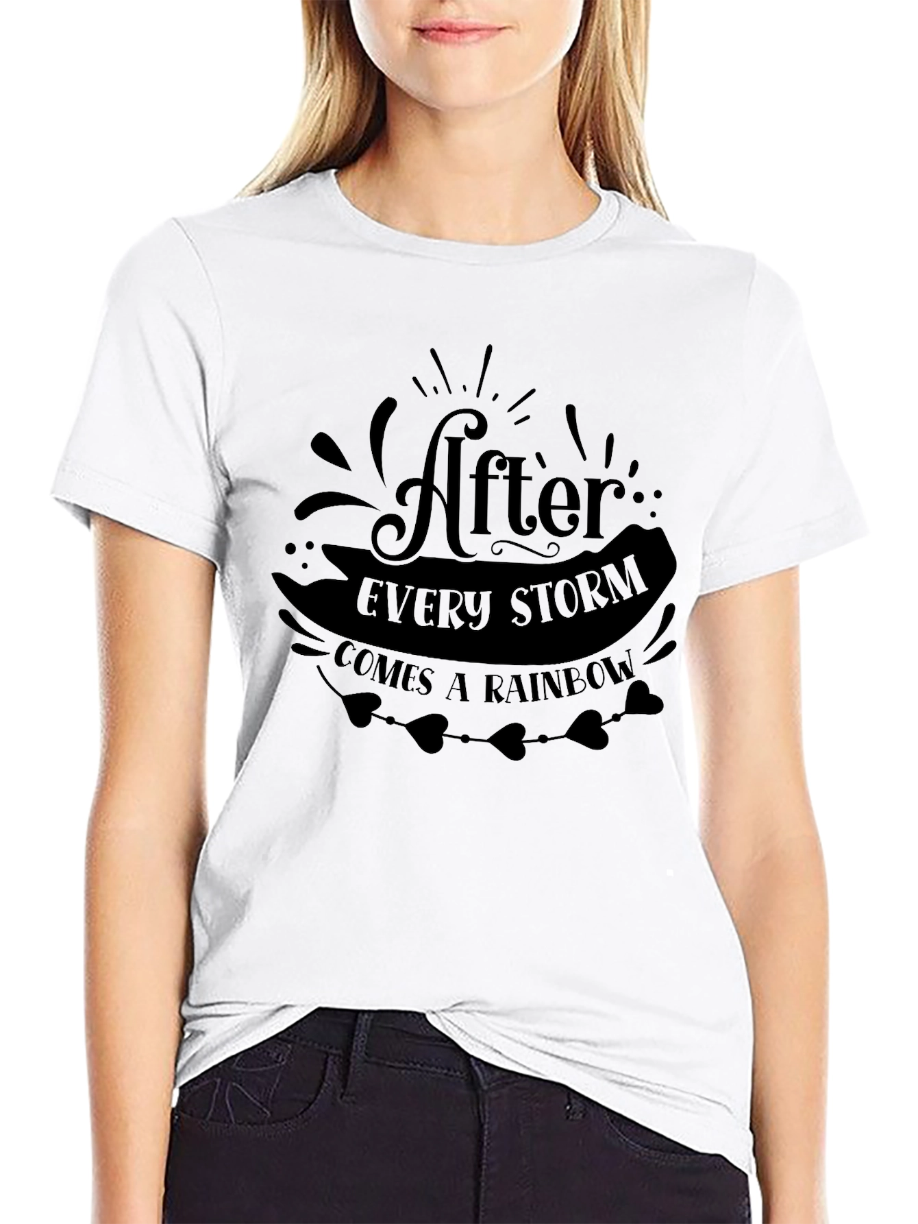 After Every Storm Black Graphic Tee