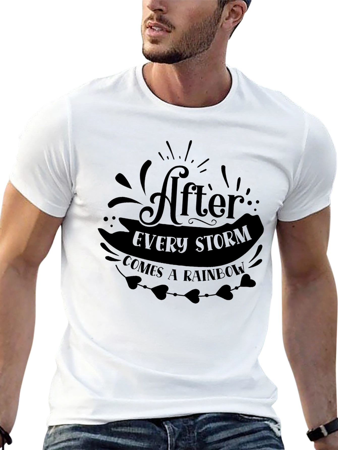 After Every Storm Black Graphic Tee