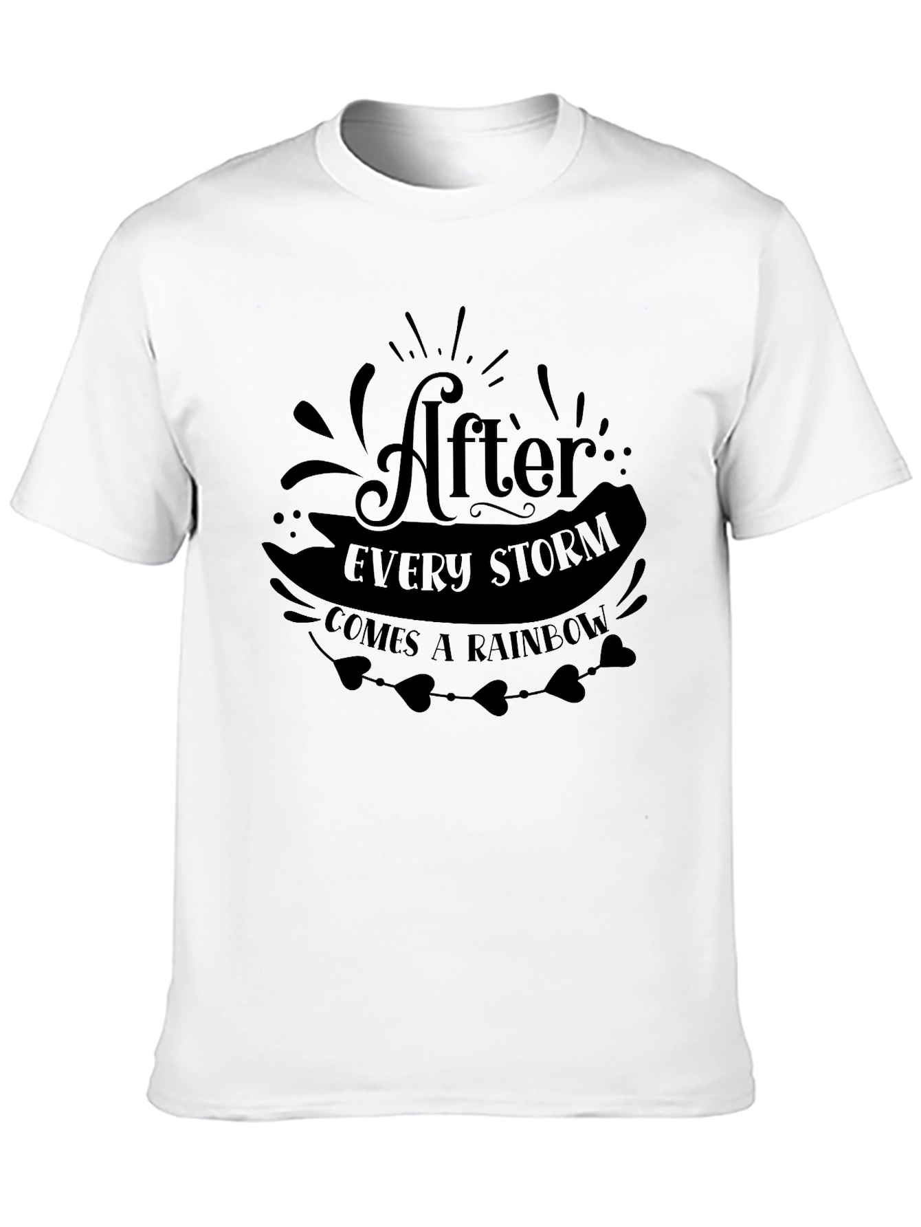 After Every Storm Black Graphic Tee