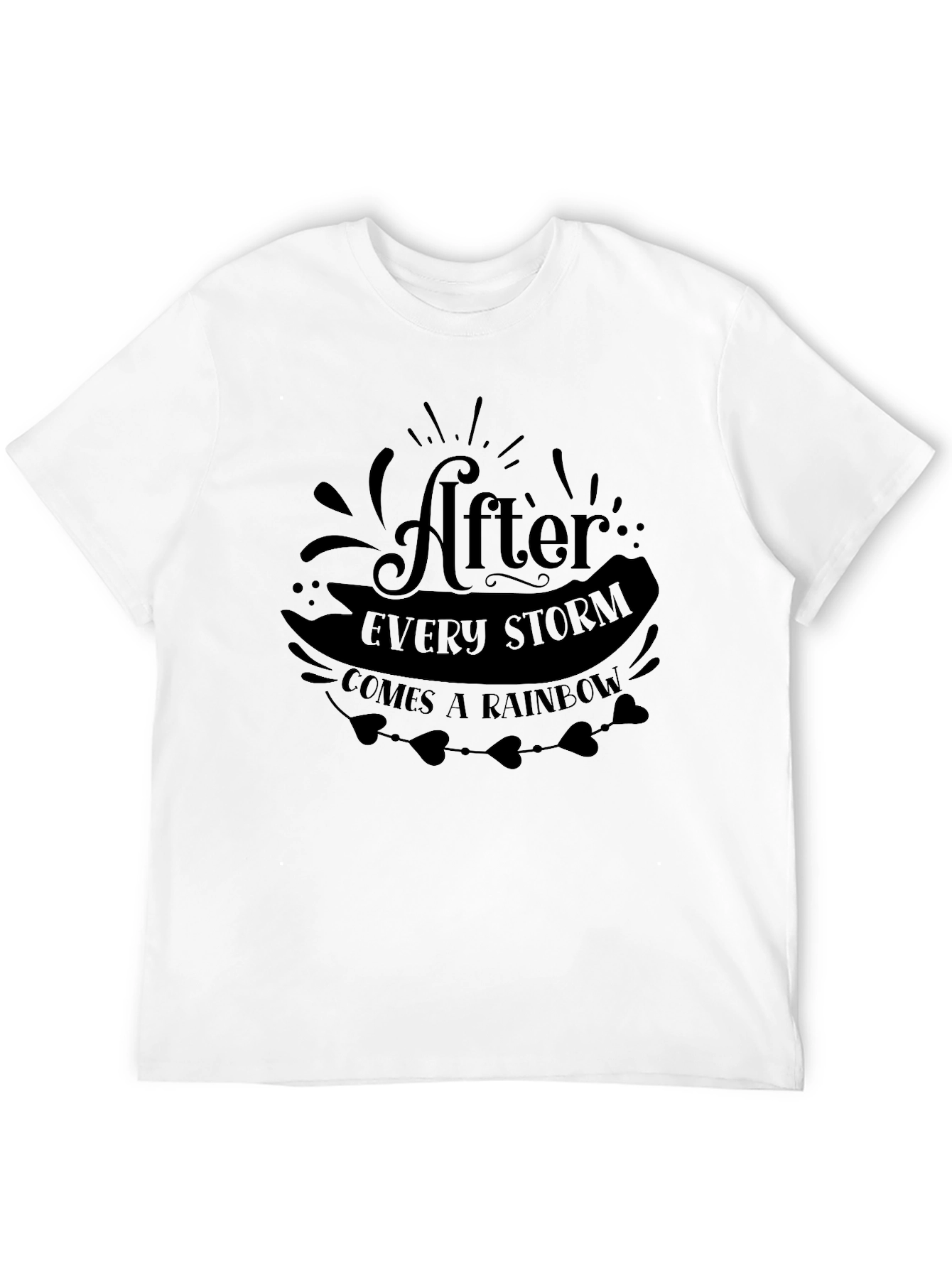 After Every Storm Black Graphic Tee