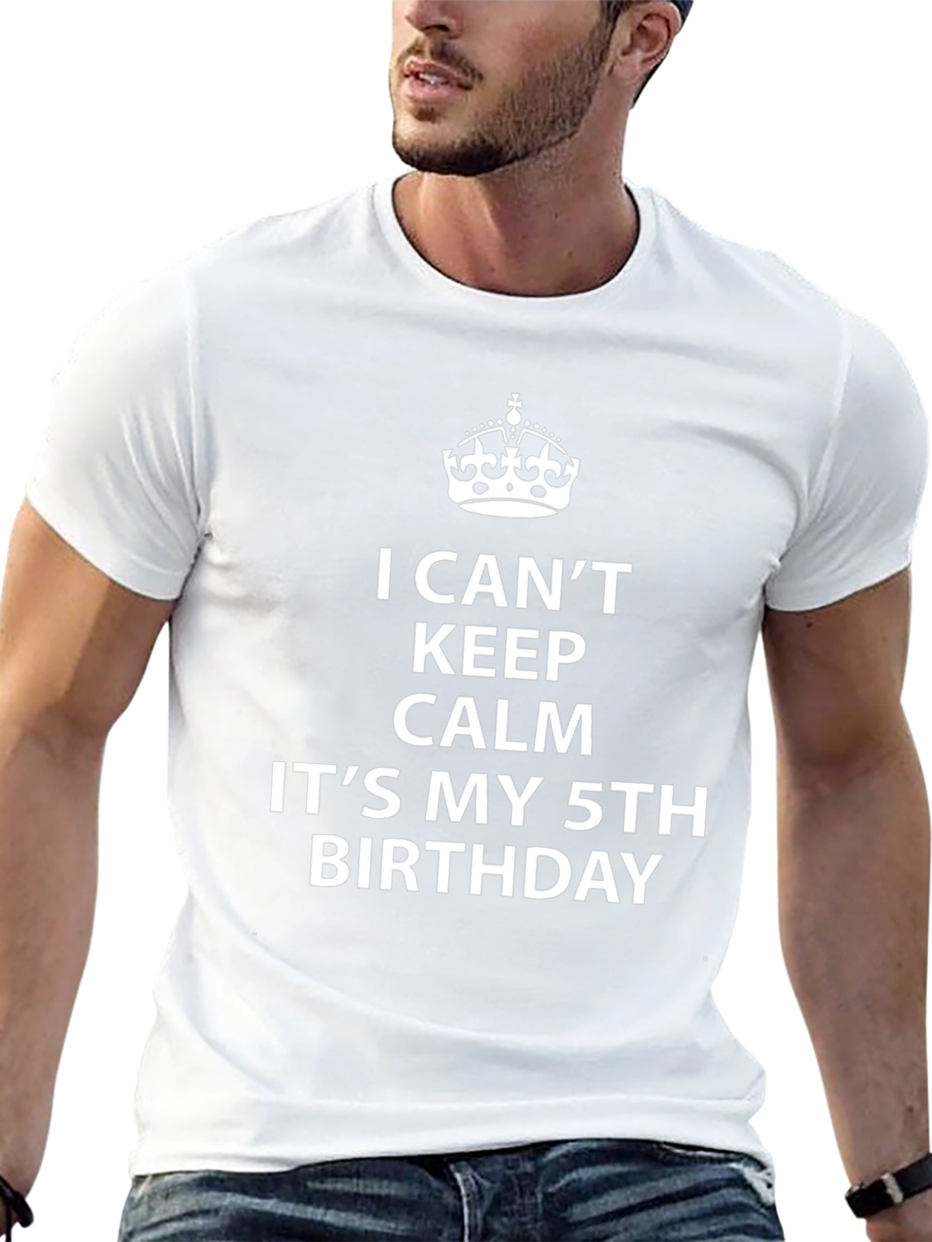 5th Birthday T-Shirt - I Cant Keep Calm