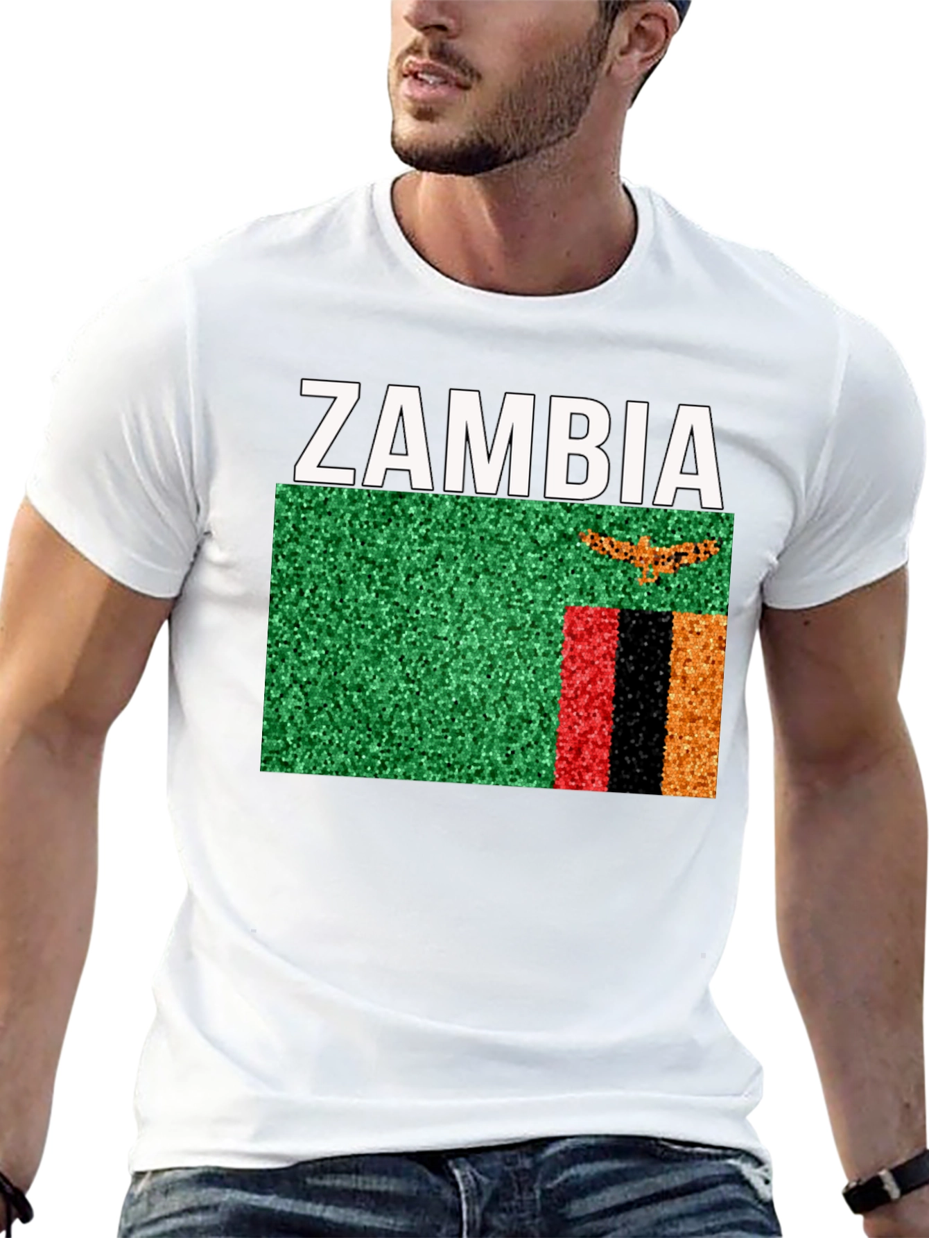 Zambia Flag T-Shirt - Country Pride Tee