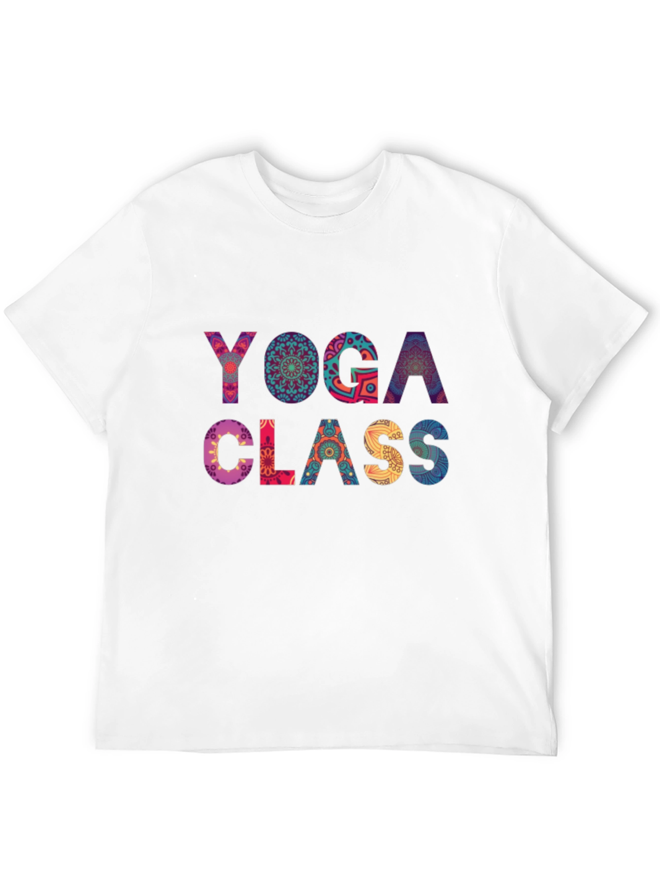 Yoga Class Graphic Tee - Mens Black T-Shirt