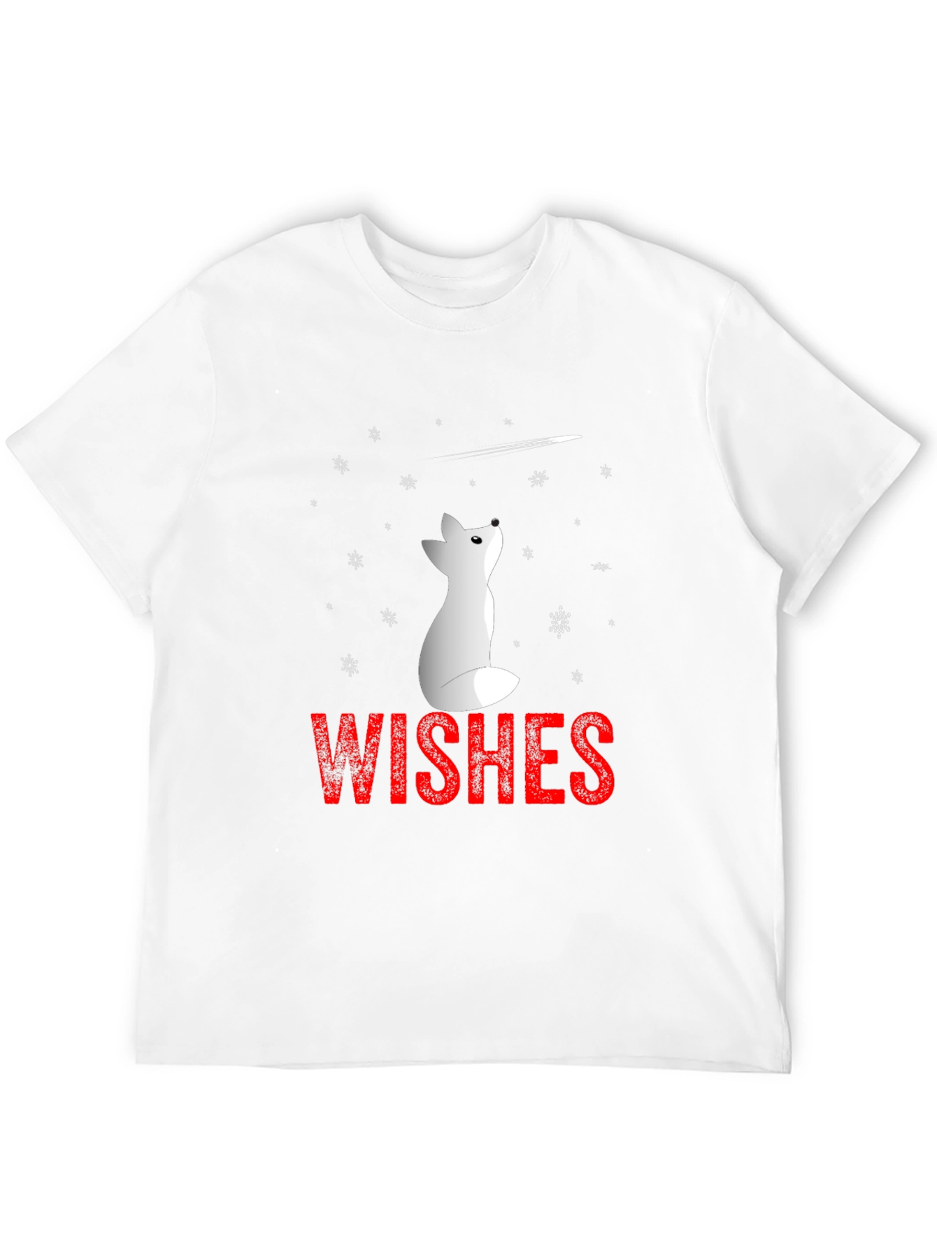 Winter Wishes Graphic Tee - Black