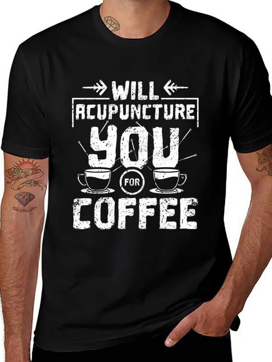 Acupuncture Coffee T-Shirt