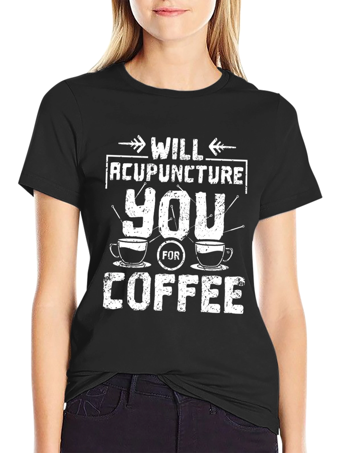 Acupuncture Coffee T-Shirt