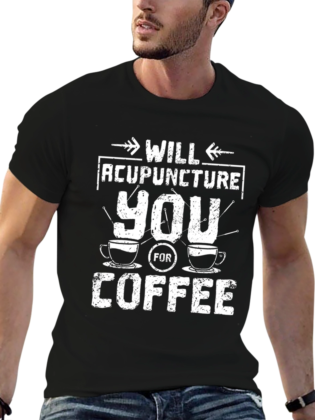 Acupuncture Coffee T-Shirt